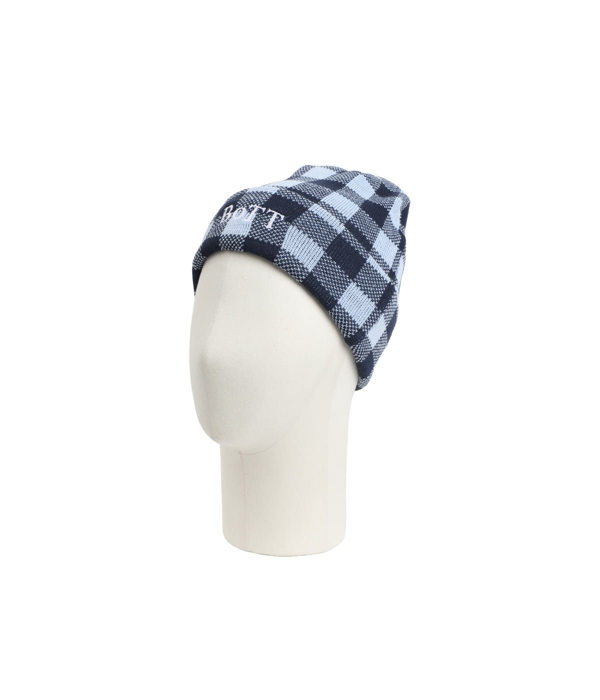 Gingham Check Beanie | BOTT(ボット) / 帽子 ニットキャップ (メンズ