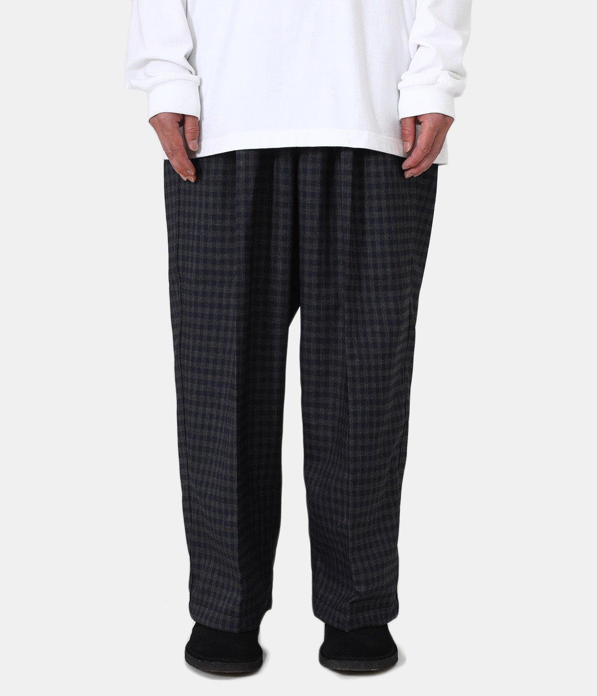 TECH WIDE EASY 2P TROUSERS M ブラックウォッチTECHWIDEEASY2PT - パンツ