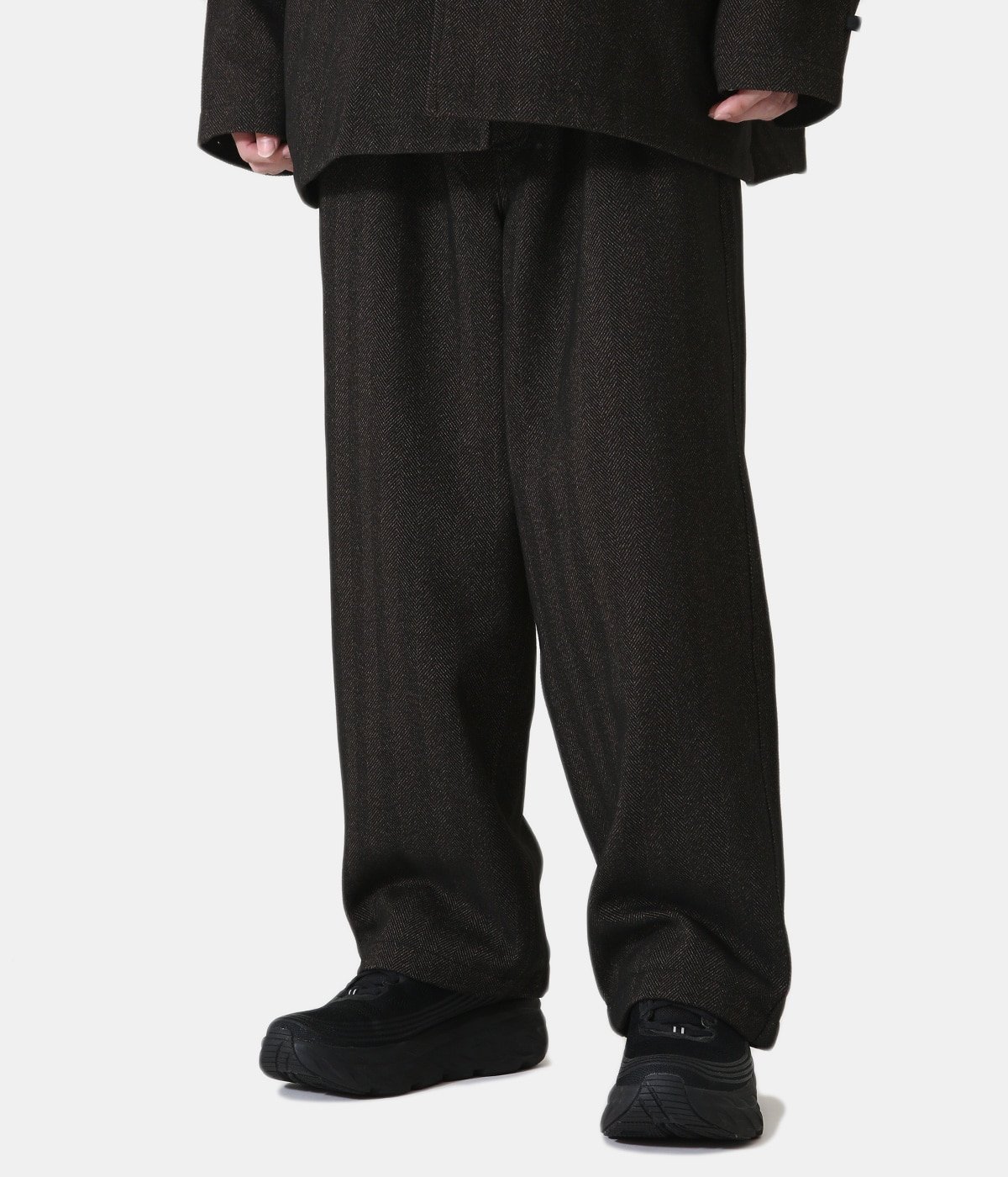 tech tweed easy trousers
