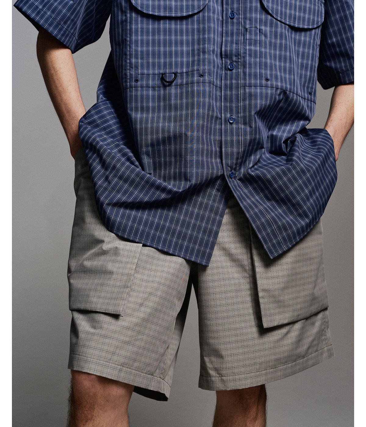TECH 3D POCKET CARGO SHORTS SUMMER PLAID | DAIWA PIER39(ダイワ
