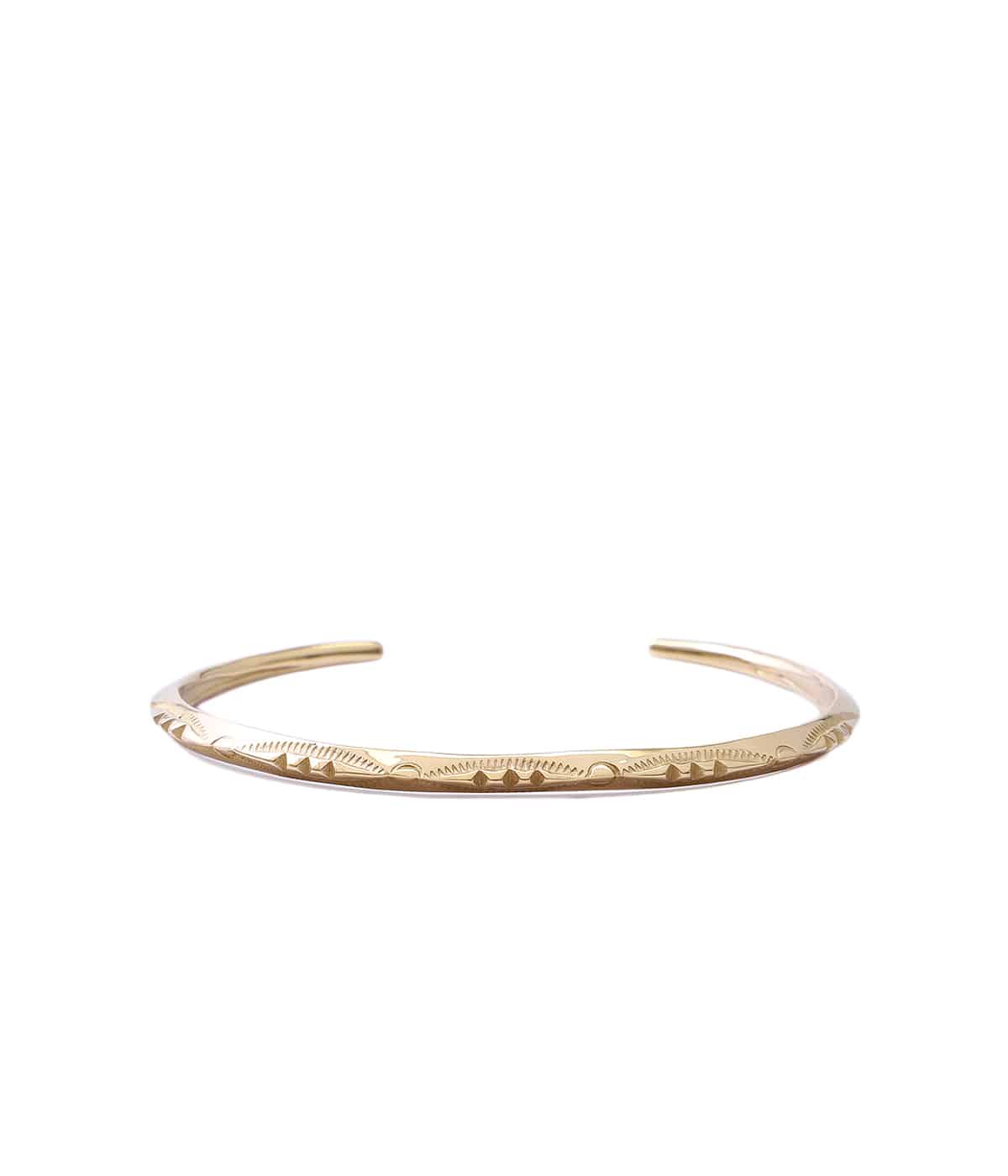 EXTRA THIN TRIANGLE BANGLE -3POINT- 18K | LARRY SMITH(ラリースミス