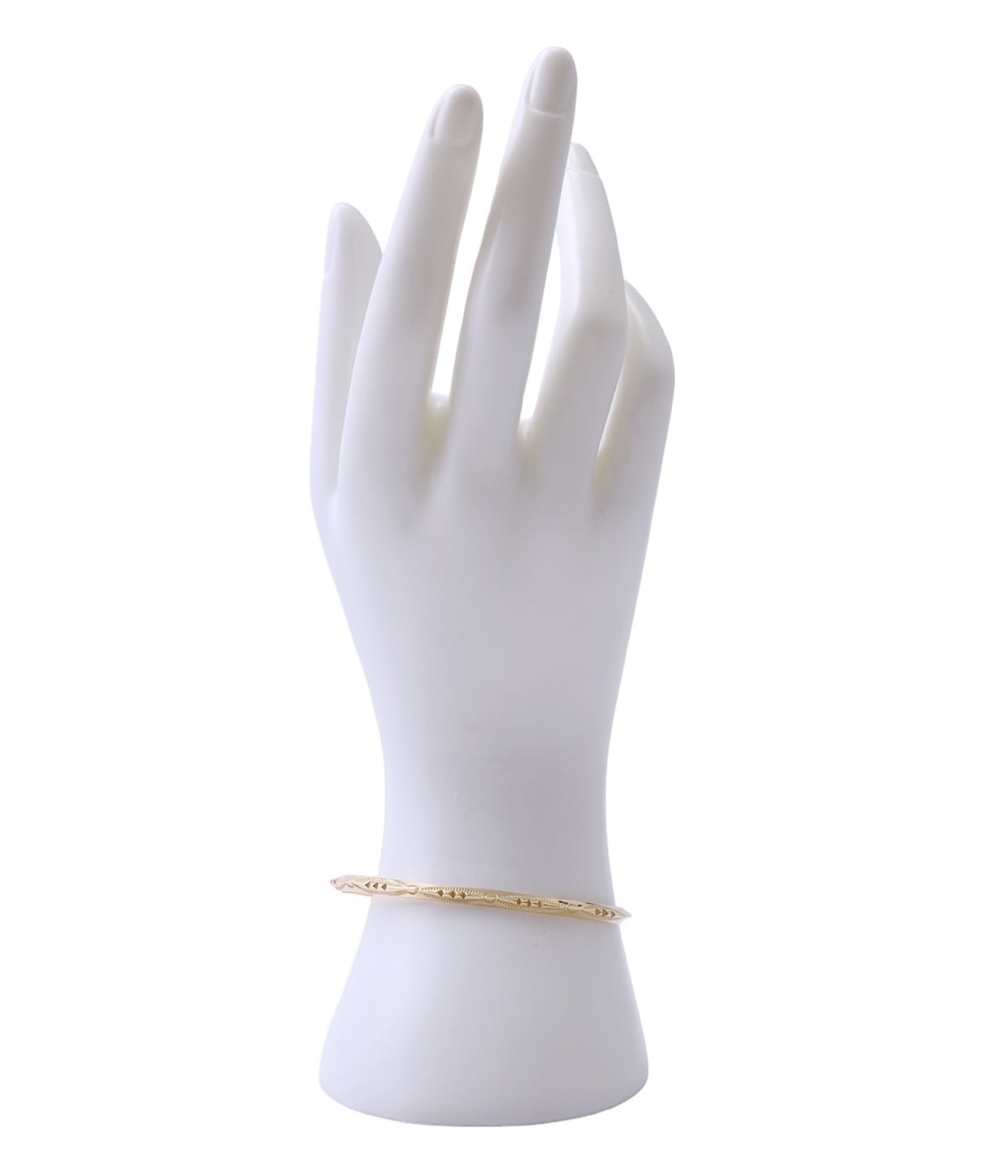 EXTRA THIN TRIANGLE BANGLE -3POINT- 18K | LARRY SMITH(ラリー EXTRA THIN TRIANGLE BANGLE -3POINT- 18K | LARRY SMITH(ラリー