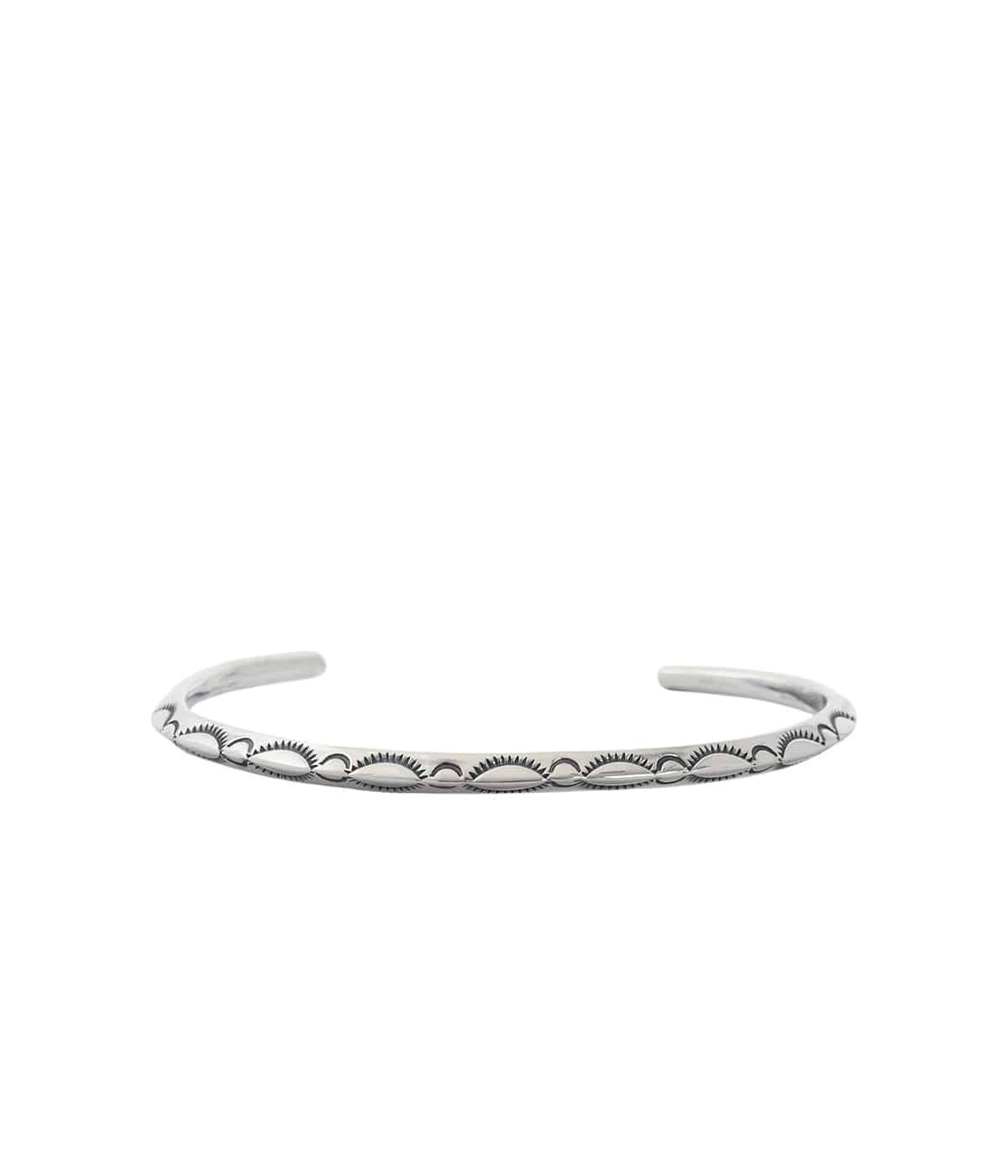EXTRA THIN TRIANGLE BANGLE LEAF (LADY'S) | LARRY SMITH(ラリー