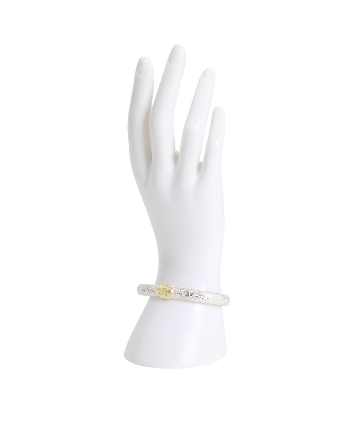 KARAKUSA ROSE BRACELET No. 184 (8mm, 18K GOLD ACCENT) | LARRY