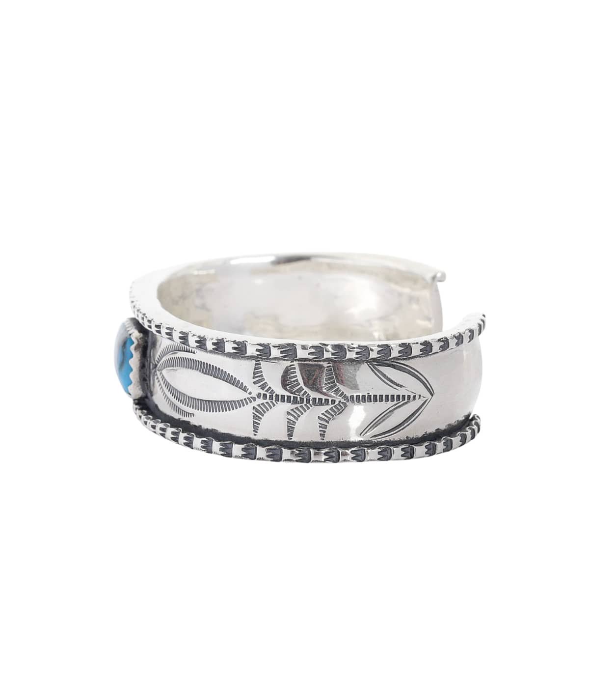 BENTED EDGE BRACELET（TURQUOISE） | LARRY SMITH(ラリースミス