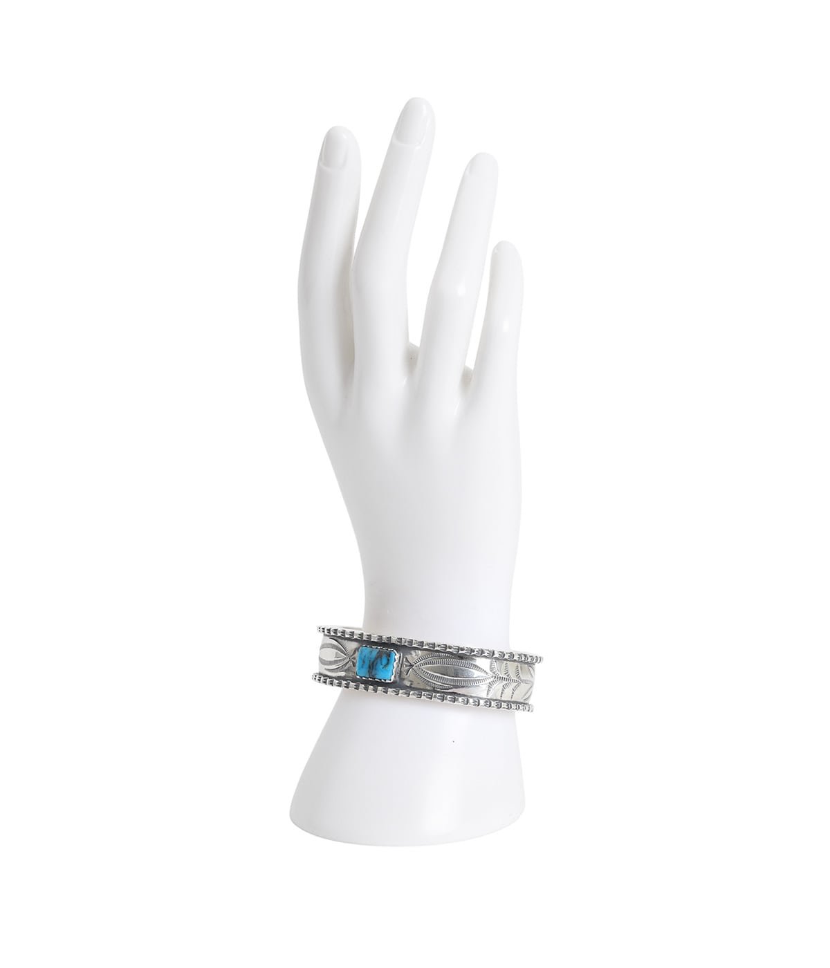 BENTED EDGE BRACELET（TURQUOISE） | LARRY SMITH(ラリースミス