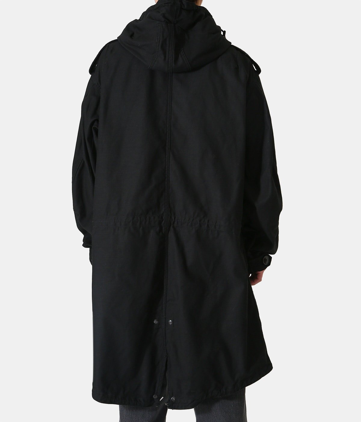 BLACK M-51 PARKA | BUZZ RICKSON'S William gibson COLLECTION