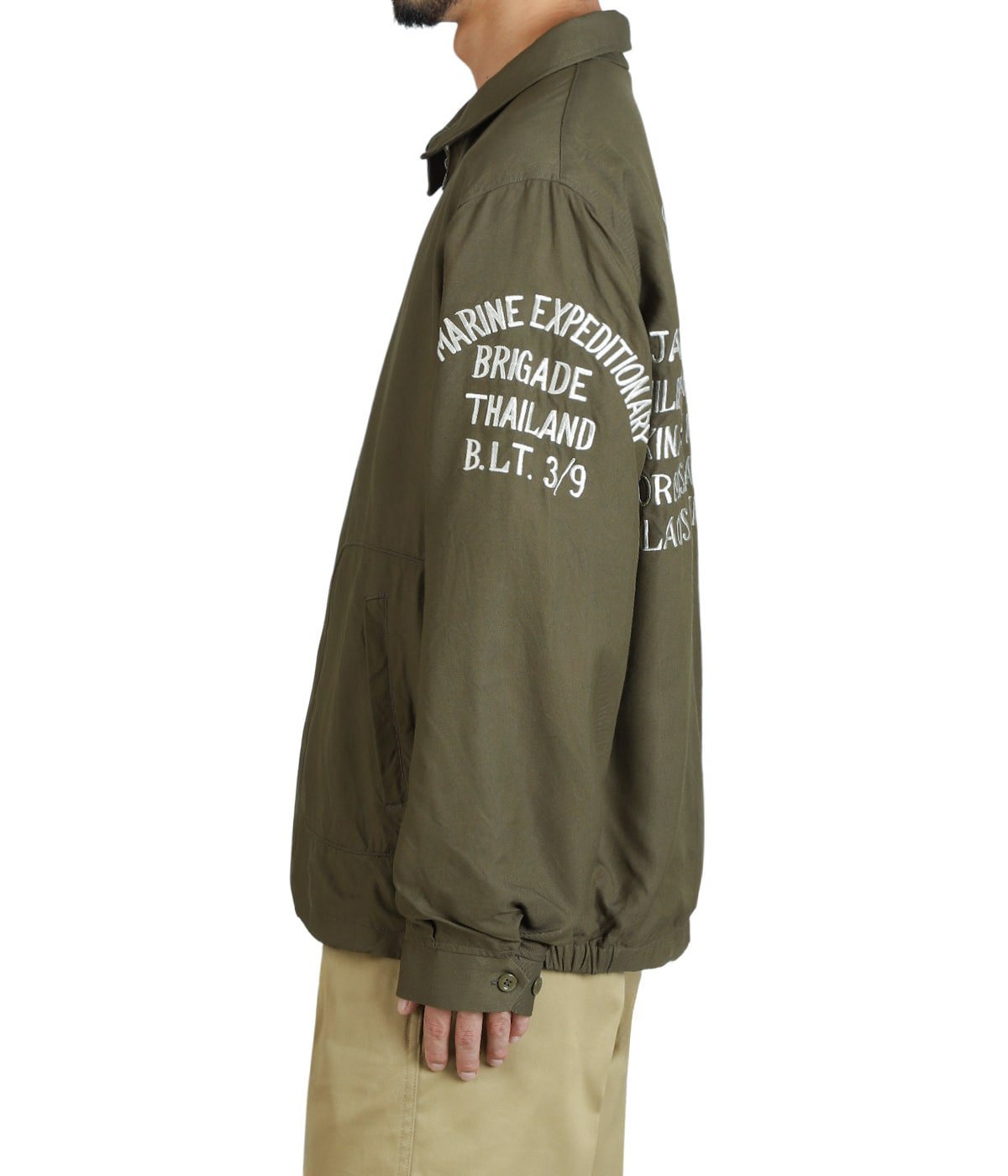 TOUR JACKET TYPE A-10 GLOVE U.S. MARINE CORPS 3rd MARINE 