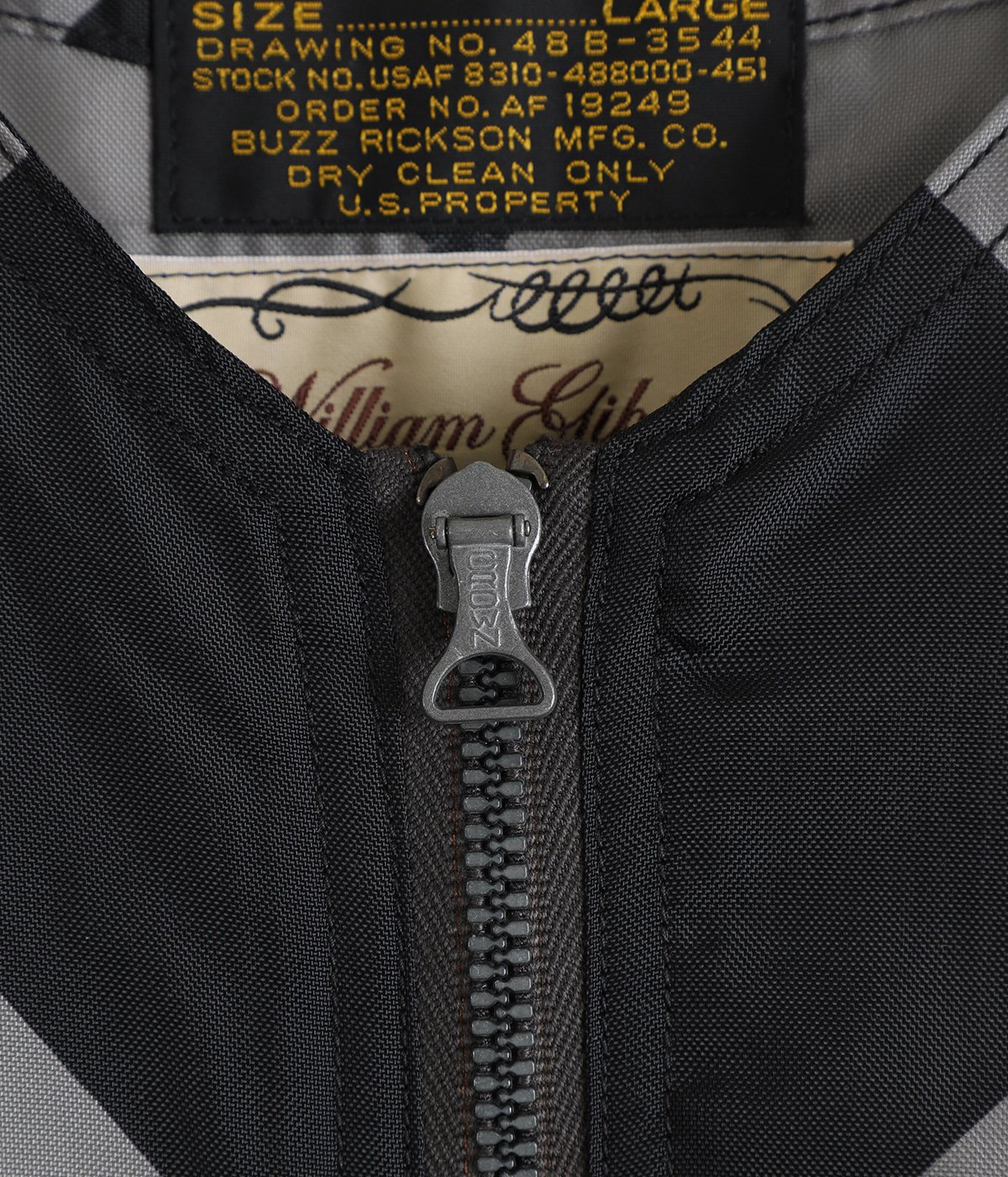 BLACK LINE CREWMAN G-1 | BUZZ RICKSON'S William gibson COLLECTION