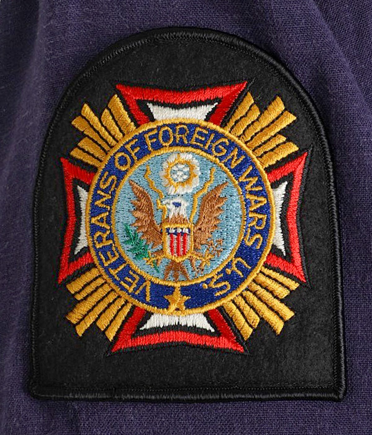 ナ*ズ様 ケビンアンダーソンパーソナルストック　プロストック U.S. NAVY RAYON / LINEN S/S SHIRT CHAIN EMB'D | BUZZ