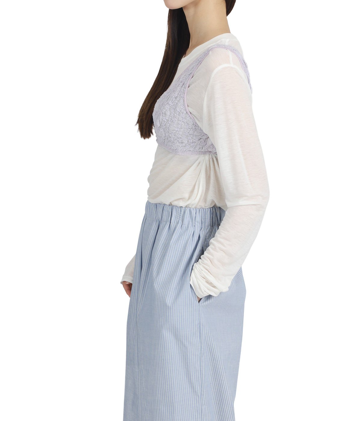 model（167cm） 着用サイズ：S