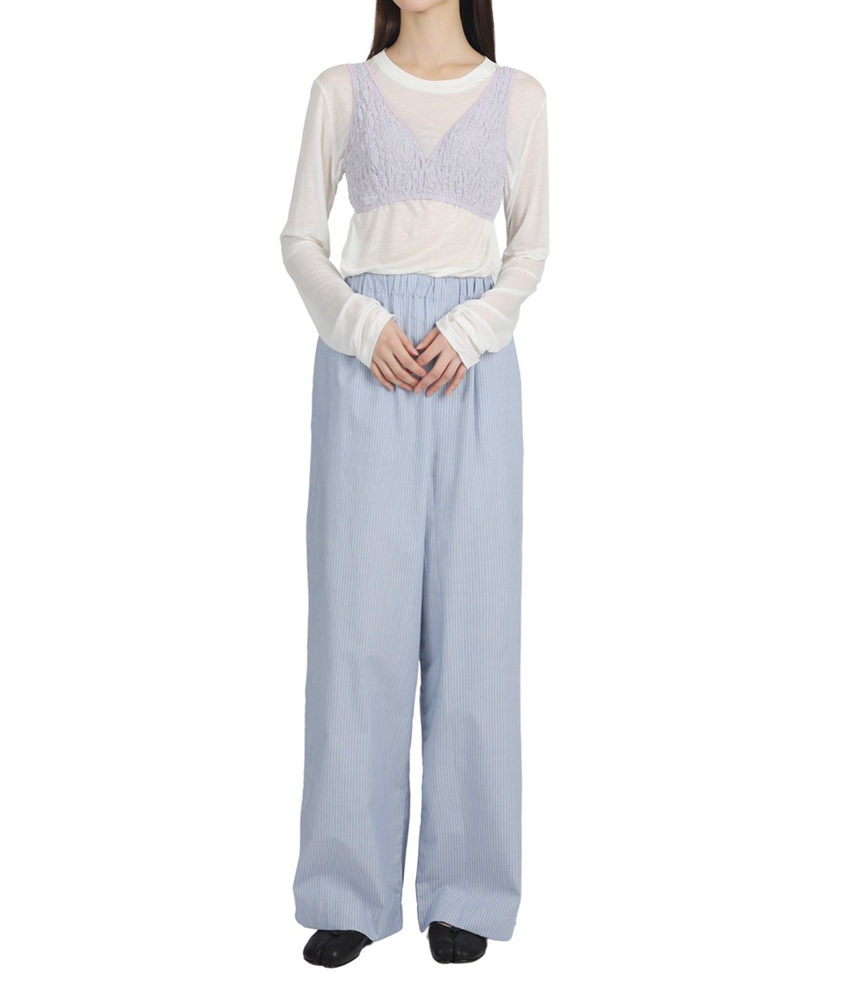 model（167cm） 着用サイズ：S