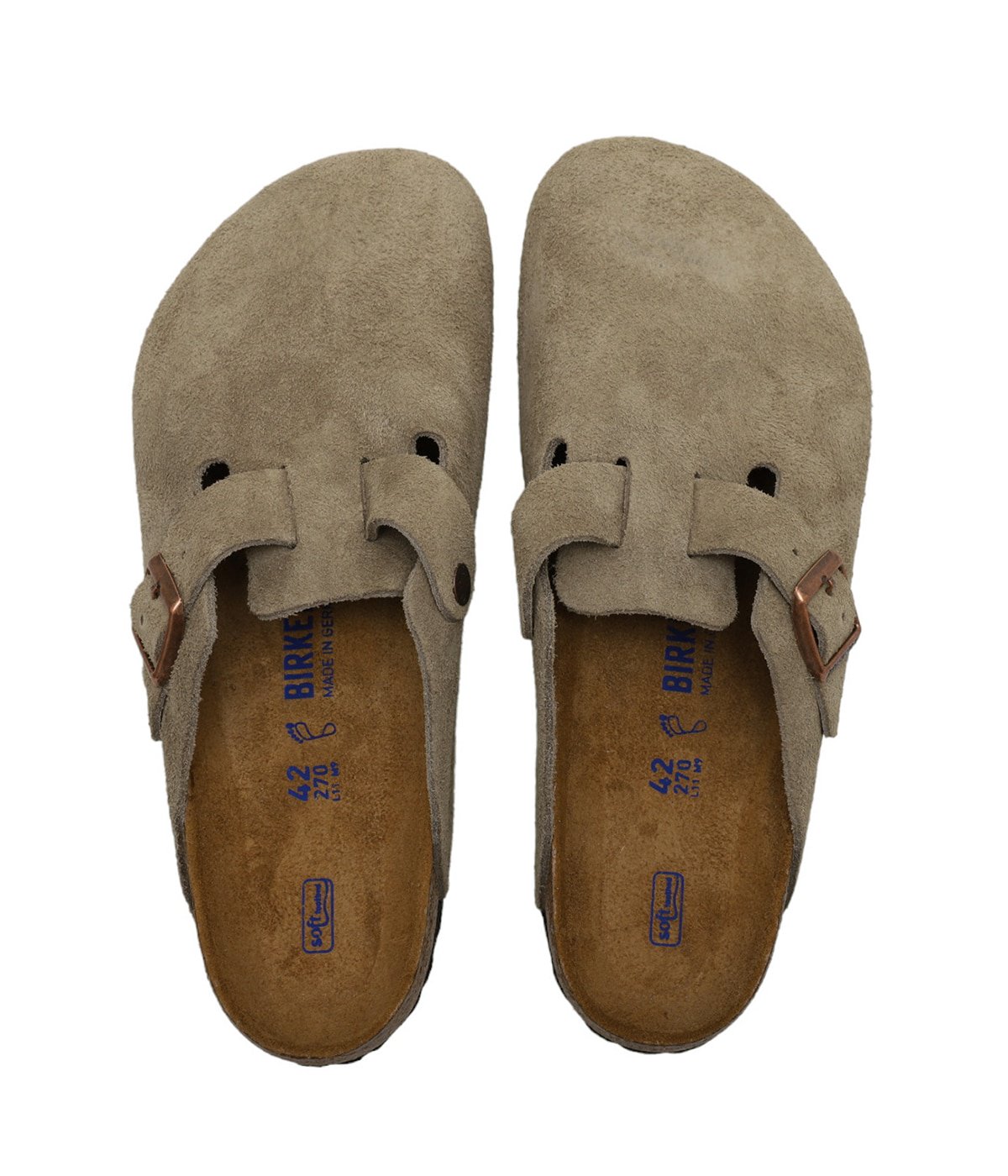 BIRKENSTOCK ビルケン ボストン トープ 25cm ナロー-