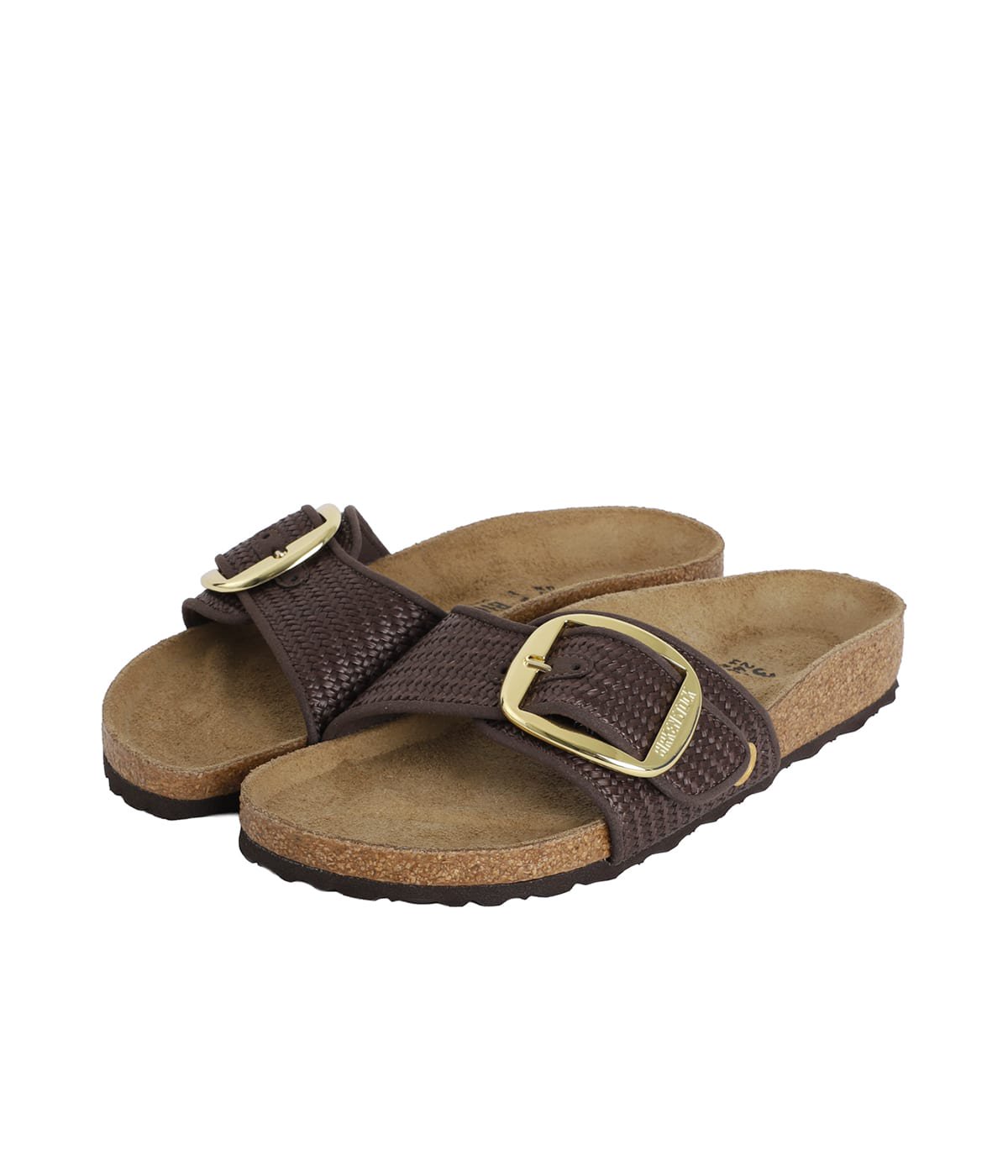 BIRKENSTOCK Madrid Big Buckle ビルケン サンダル レディース】MADRID BIG BUCKLE RAFFIA (ナローフィット