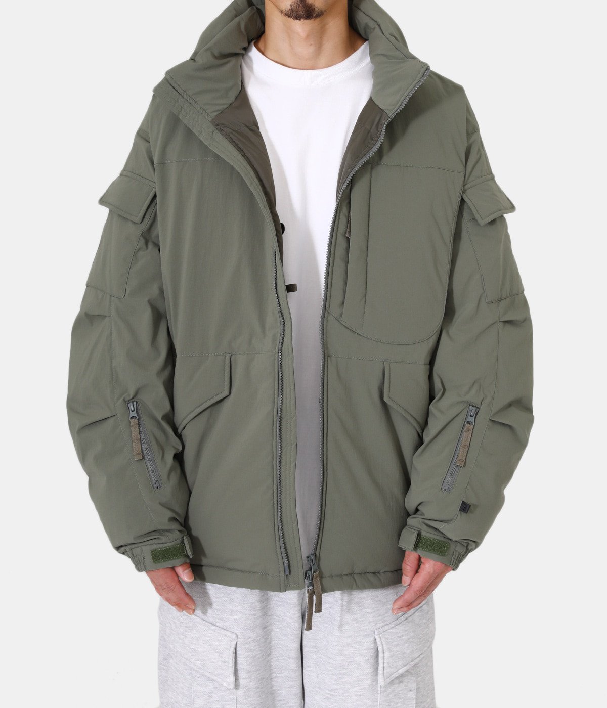 メンズDAIWA PIER39 22AW PADDING MIL JACKET L - ダウンジャケット