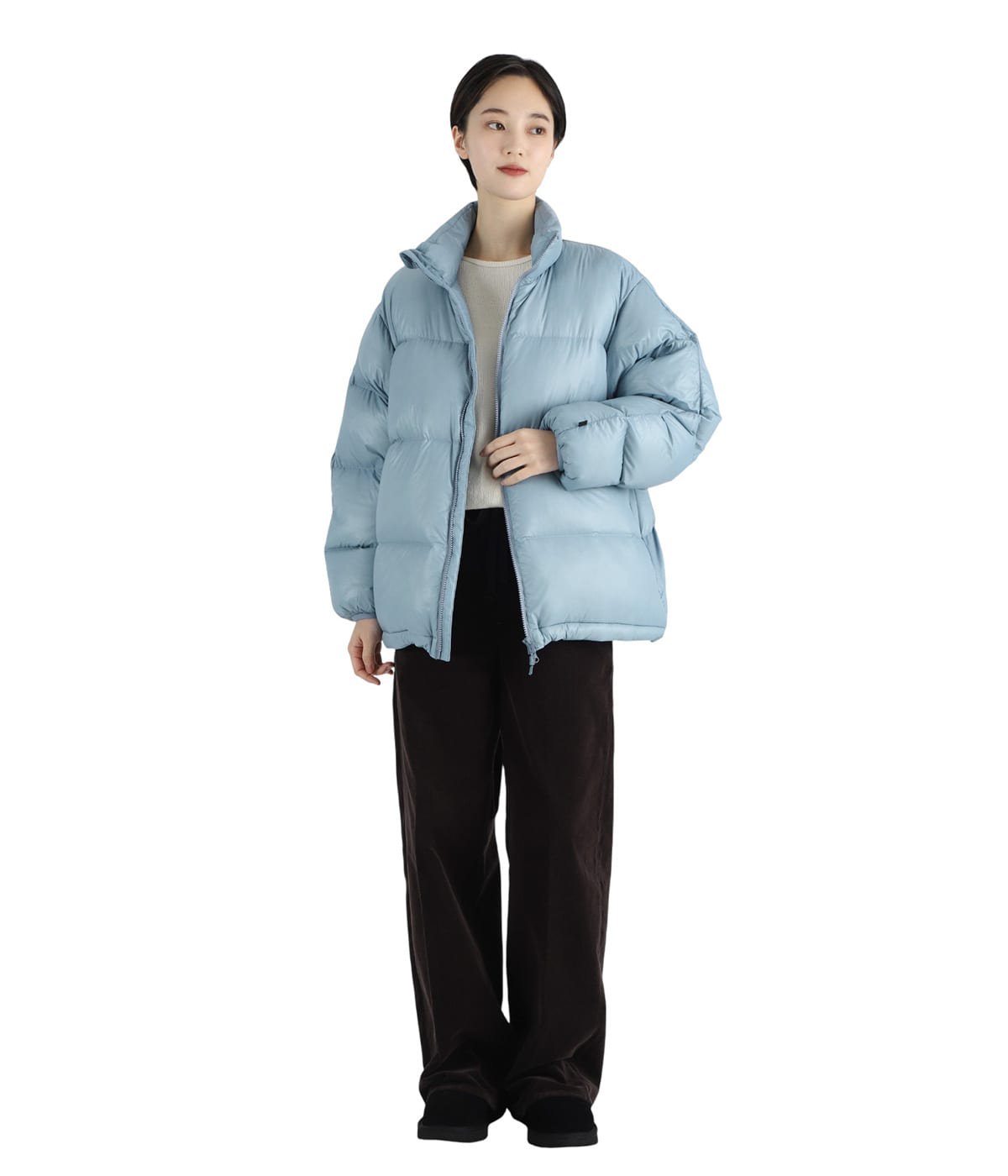 W double premium light down jacket OVY | ヤマダウェブコム