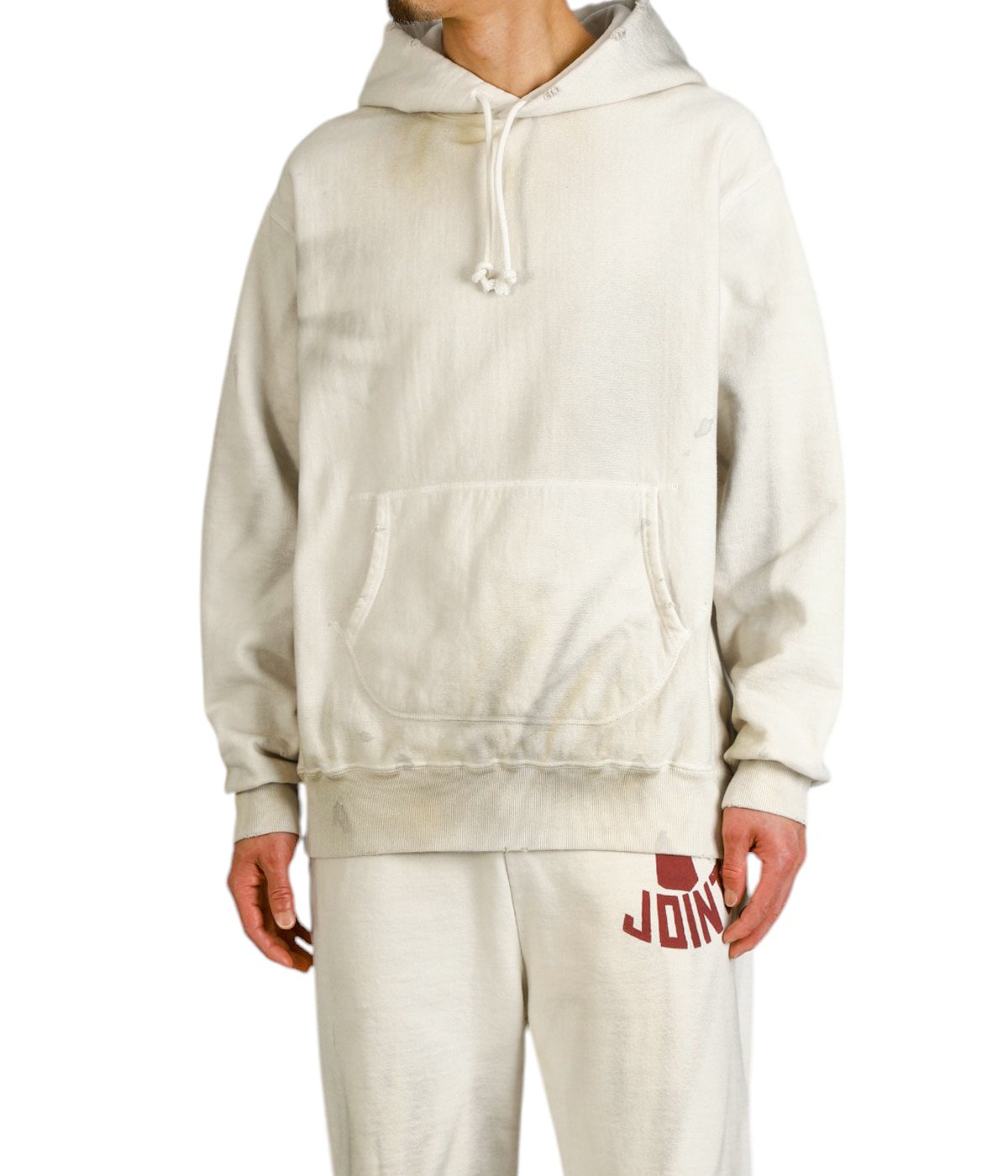BOWWOW スウェットフーディー BOW WOW(バウワウ)ZIP HOODIE AGING(ジップフーディー