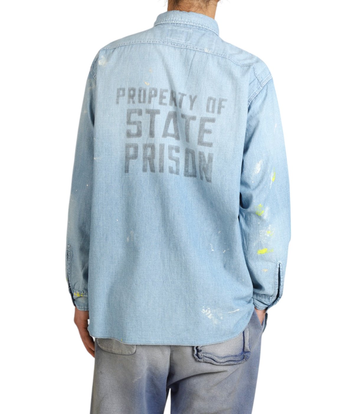 L【BOW WOW】STATE PRISON SHIRT ／新品タグ付／送料込 BOW WOW】 STATE PRISON CHAMBRAY SHIRTS - ROOM ONLINE STORE BLOG