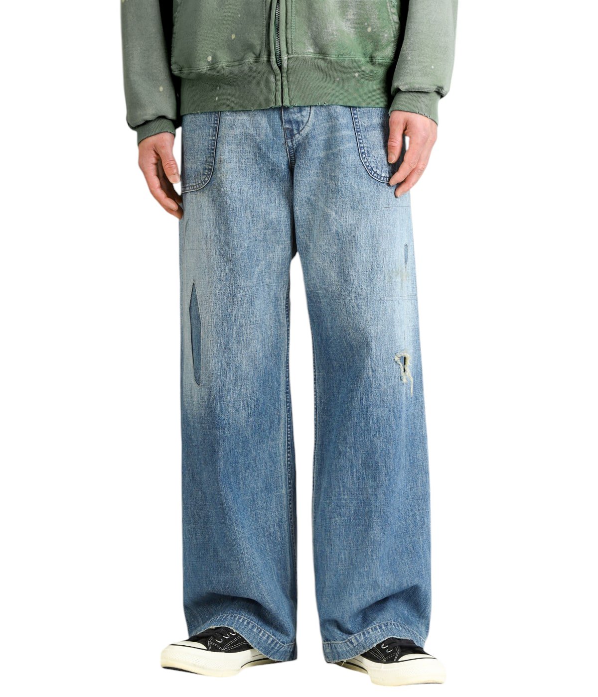 USN M44 DUNGAREE TROUSERS SIDE SEAMLESS | BOW WOW(バウワウ