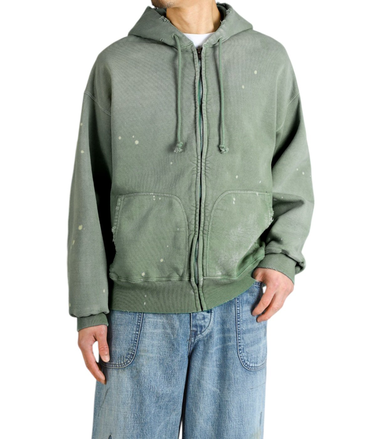 値下げ　onetwothreeパーカー WTAPS ダブルタップス RIPPER 02SWEATSHIRT パーカー 18AW