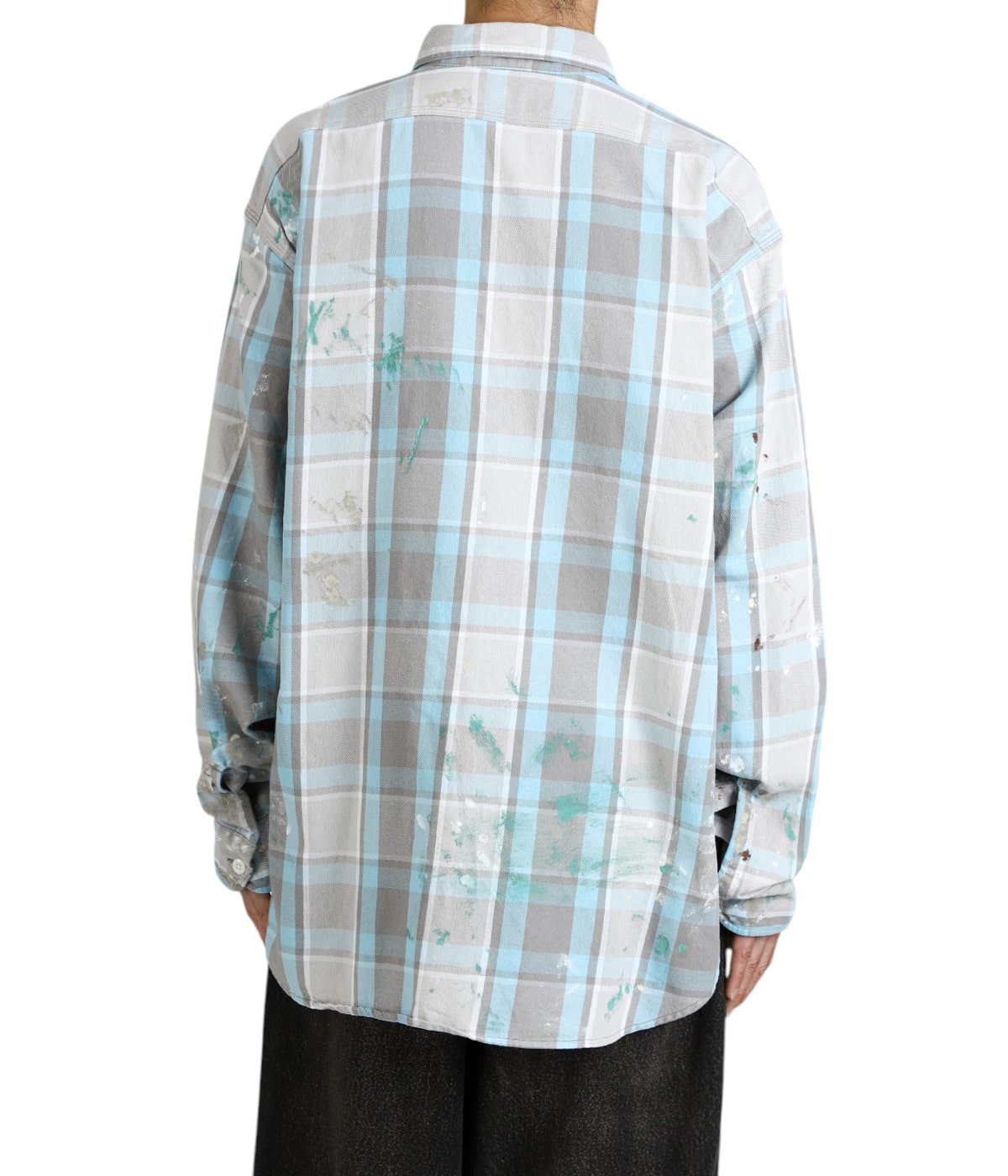 PAINTERS PAINT STAINED FLANNEL SHIRT | BOW WOW(バウワウ