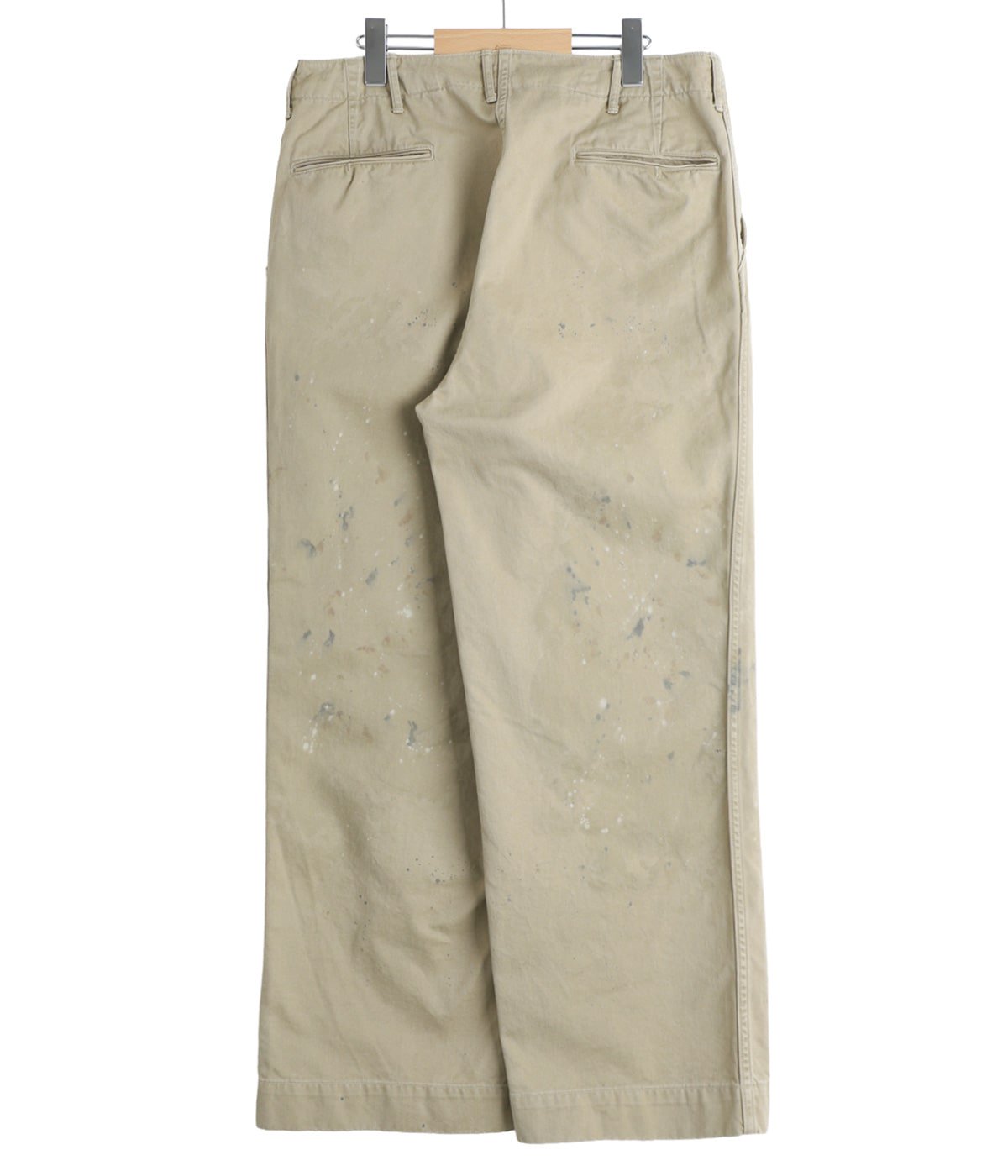 BOWWOW ペイントチノパンツ L 41 KHAKI TROUSERS AGED | BOW WOW(バウワウ) / パンツ チノパンツ