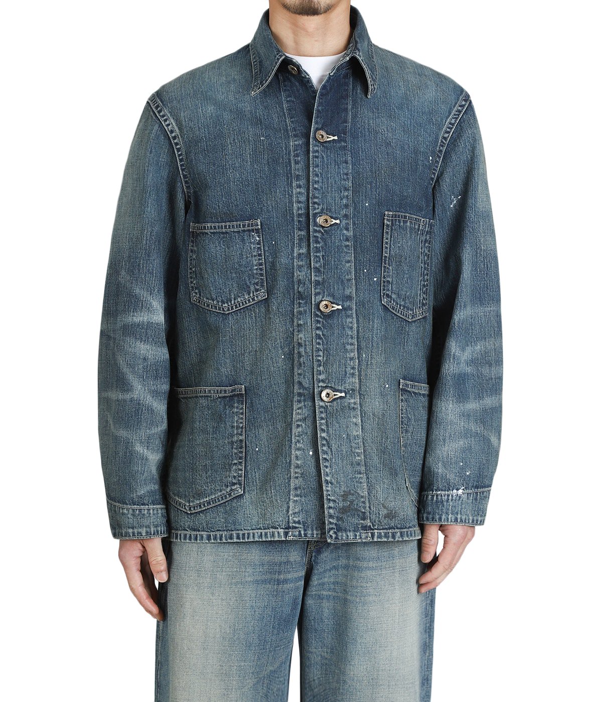 HERITAGE DENIM CHORE COAT AGED | BOW WOW(バウワウ) / アウター
