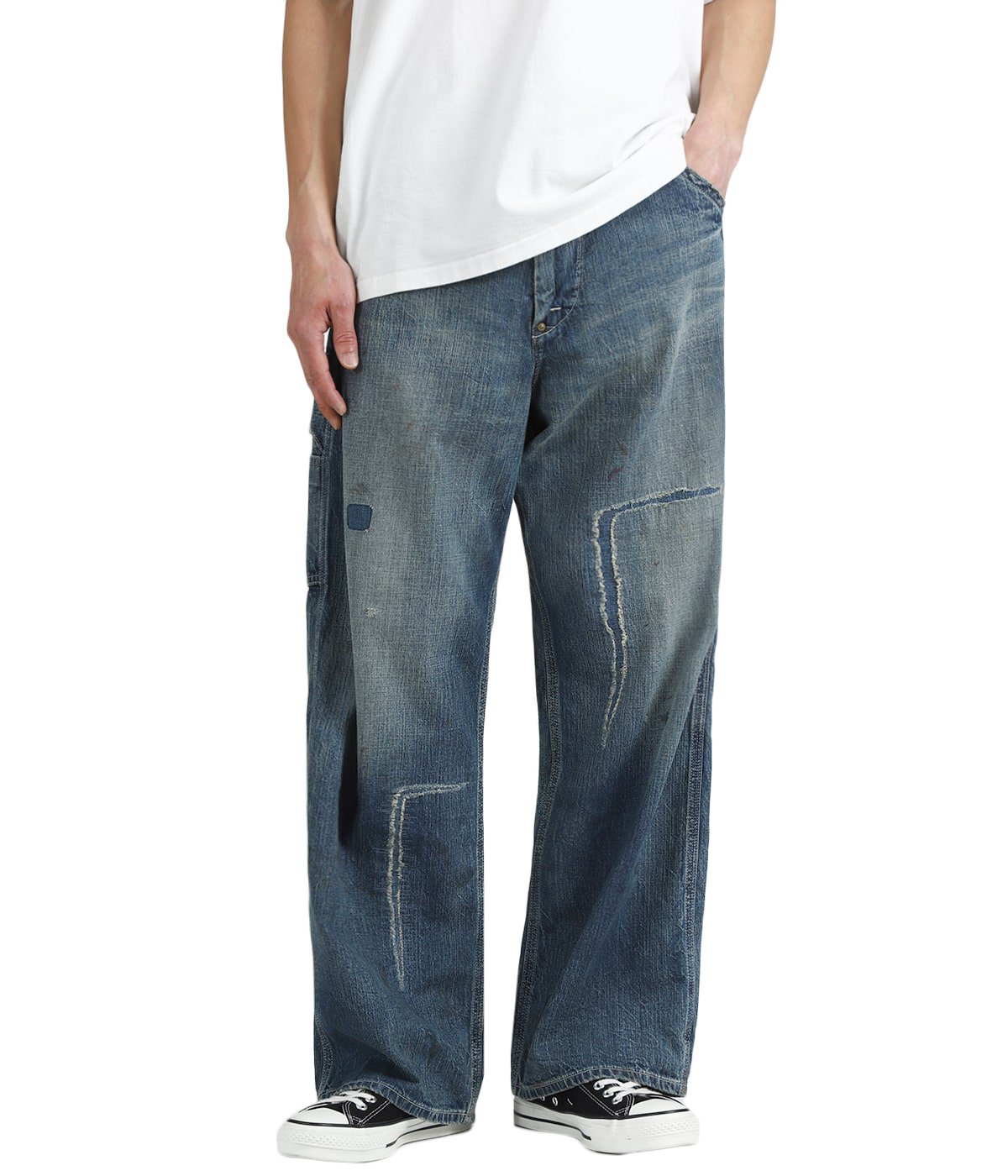 HERITAGE DENIM PAINTER PANTS AGED | BOW WOW(バウワウ) / パンツ