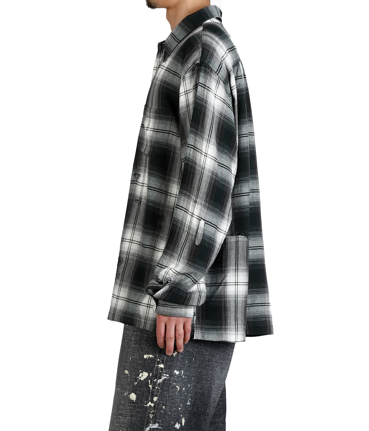 REMADE RAYON PLAID SHIRT AGED | BOW WOW(バウワウ) / トップス 長袖