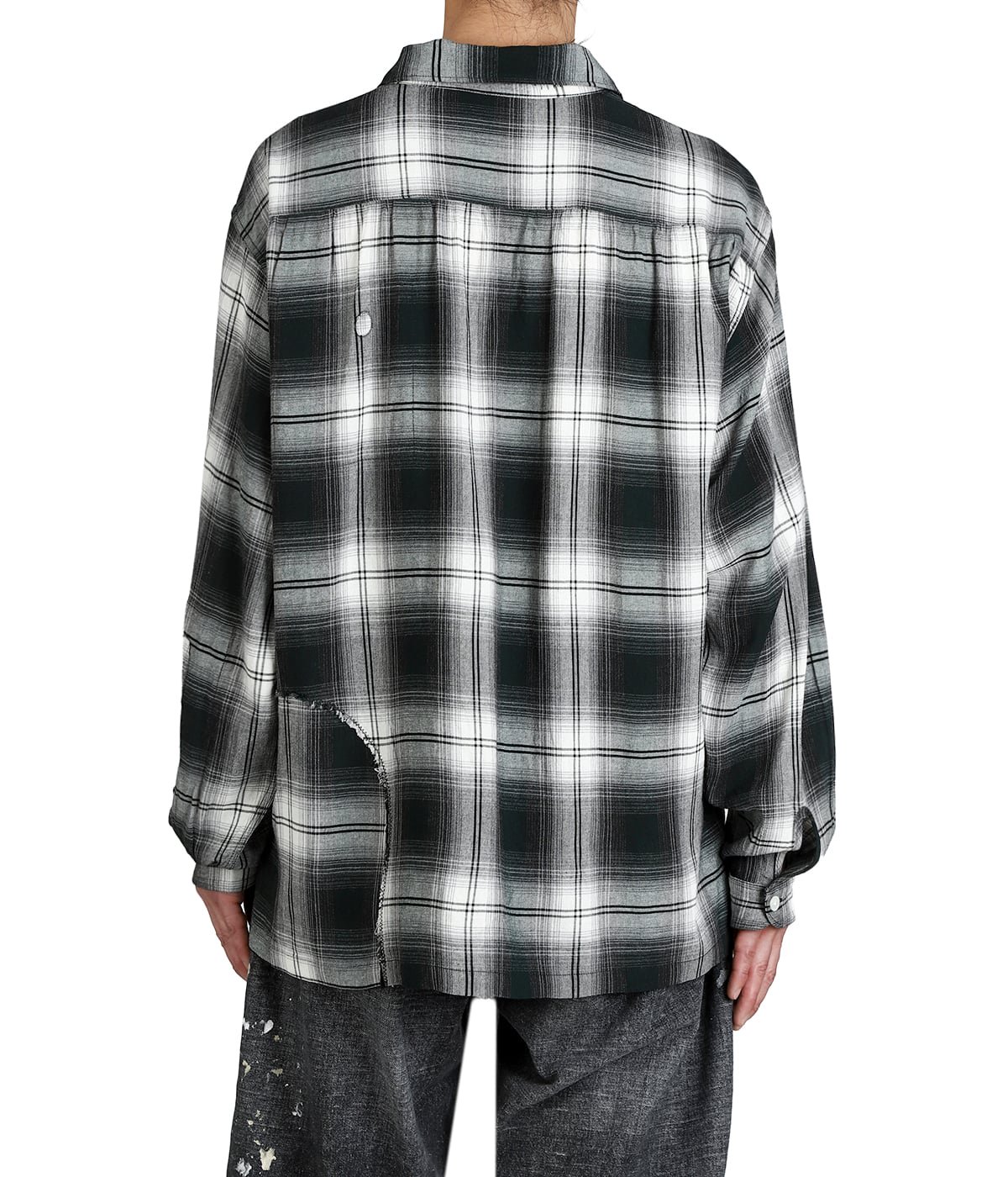 REMADE RAYON PLAID SHIRT AGED | BOW WOW(バウワウ) / トップス 長袖