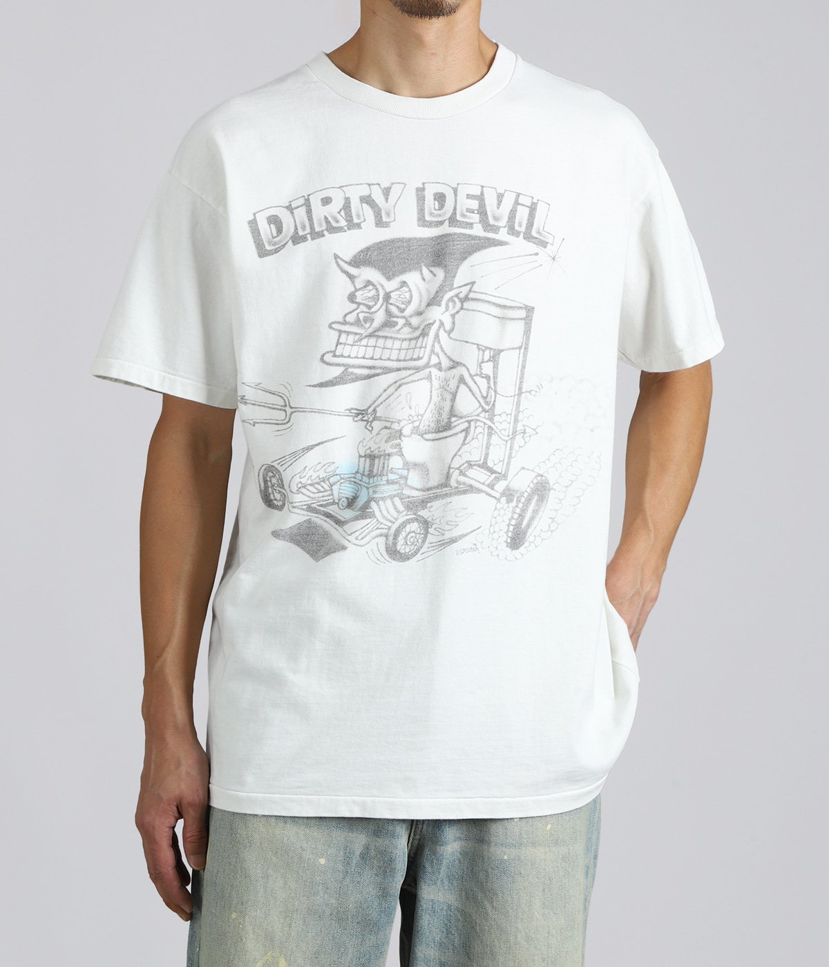 SKETCH DEVIL OVER MOON TEE | BOW WOW(バウワウ) / トップス