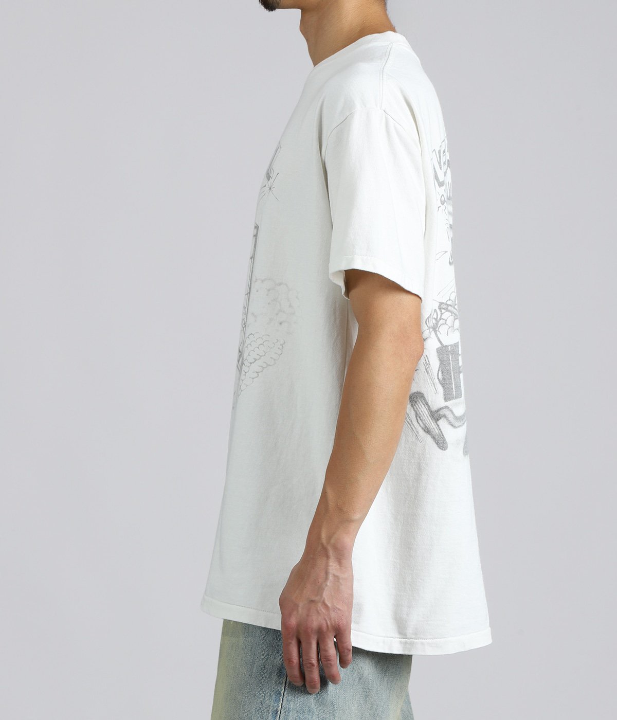 【新品未開封】トップSHOP限定バウワウトラッド SKETCH DEVIL OVER MOON TEE | BOW WOW(バウワウ) / トップス