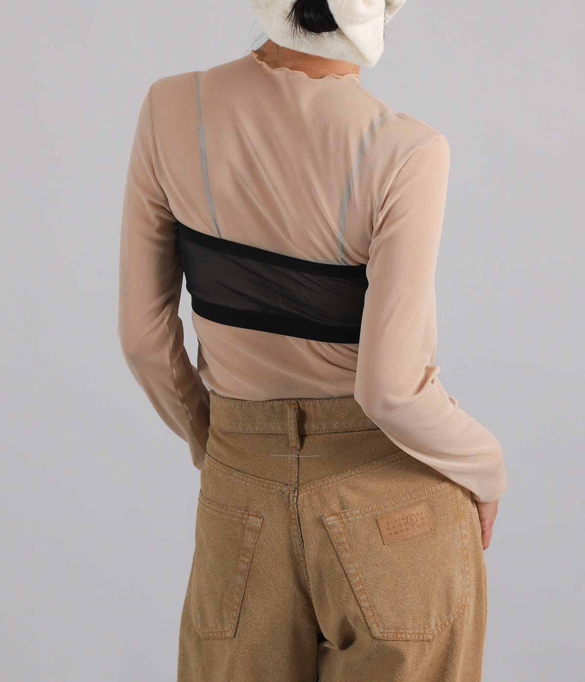 レディース】Bodysuit 088 Longsleeves チュールネット | OVERNEATH