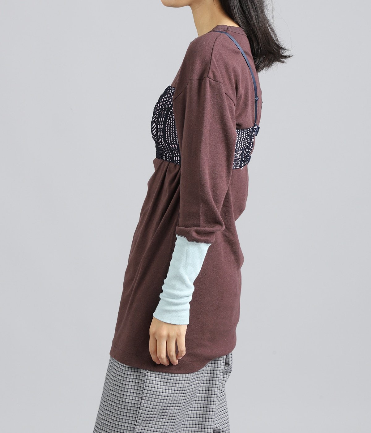 model（162cm） 着用サイズ：M/L