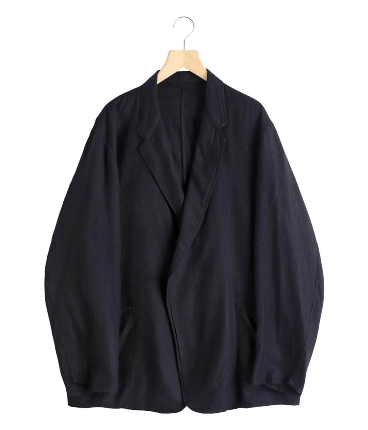 【美品】 COMOLI カシミヤシルク製品染 ジャケット サイズ1 COMOLI カシミヤ シルク 製品染 ジャケット, Navy – Navyblue