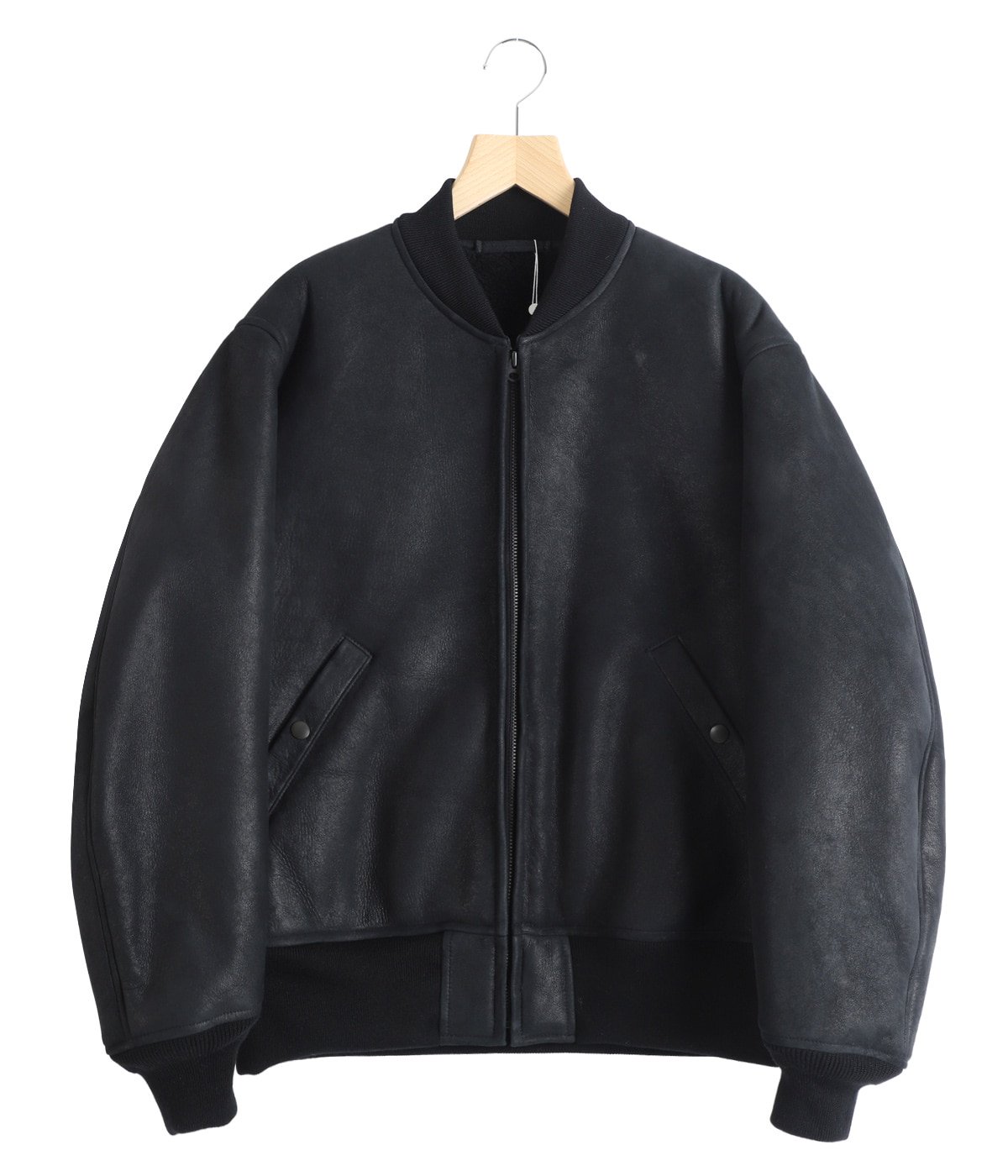 シープスキン ジップブルゾン | COMOLI(コモリ) / アウター レザー