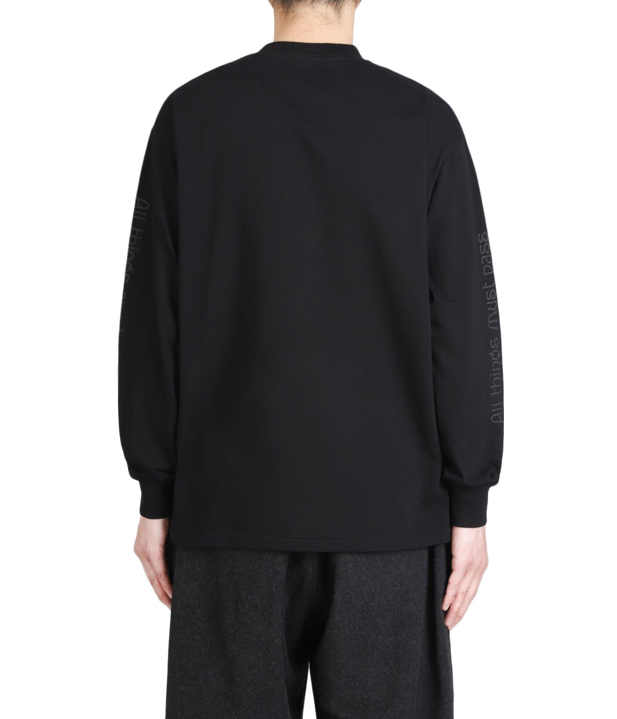コットンカシミヤ 長袖Tシャツ | COMOLI(コモリ) / トップス