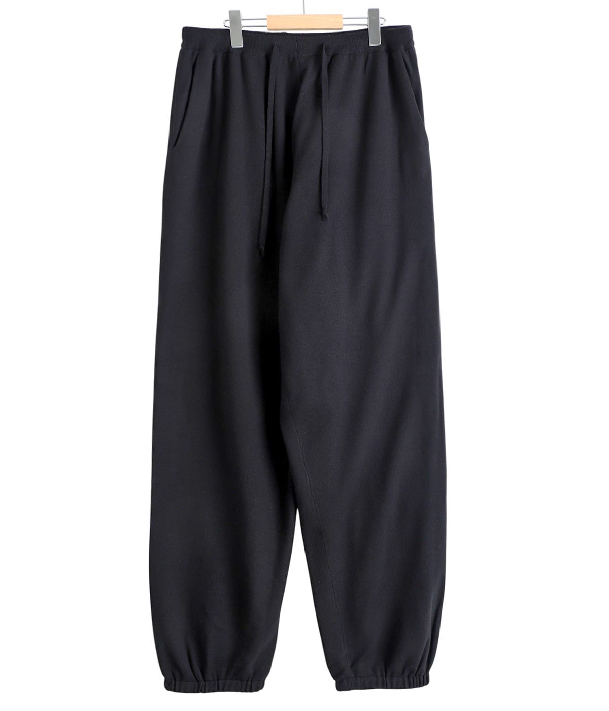 新品タグ付き！N.HOOLYWOOD COMPILE WOOLパンツcomoli COMOLI ウール ニータックパンツ, Charcoal – Navyblue