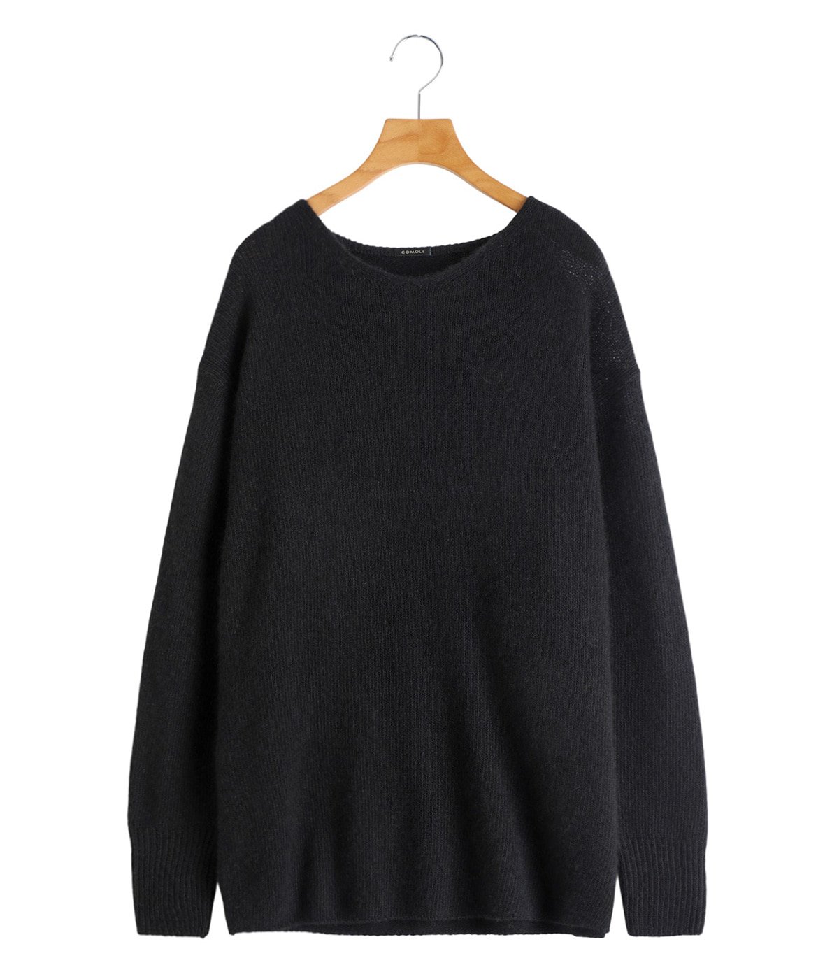 comoli 製品染　カシミアVネックニット レディース】カシミヤ製品染 Vネックニット | COMOLI(コモリ