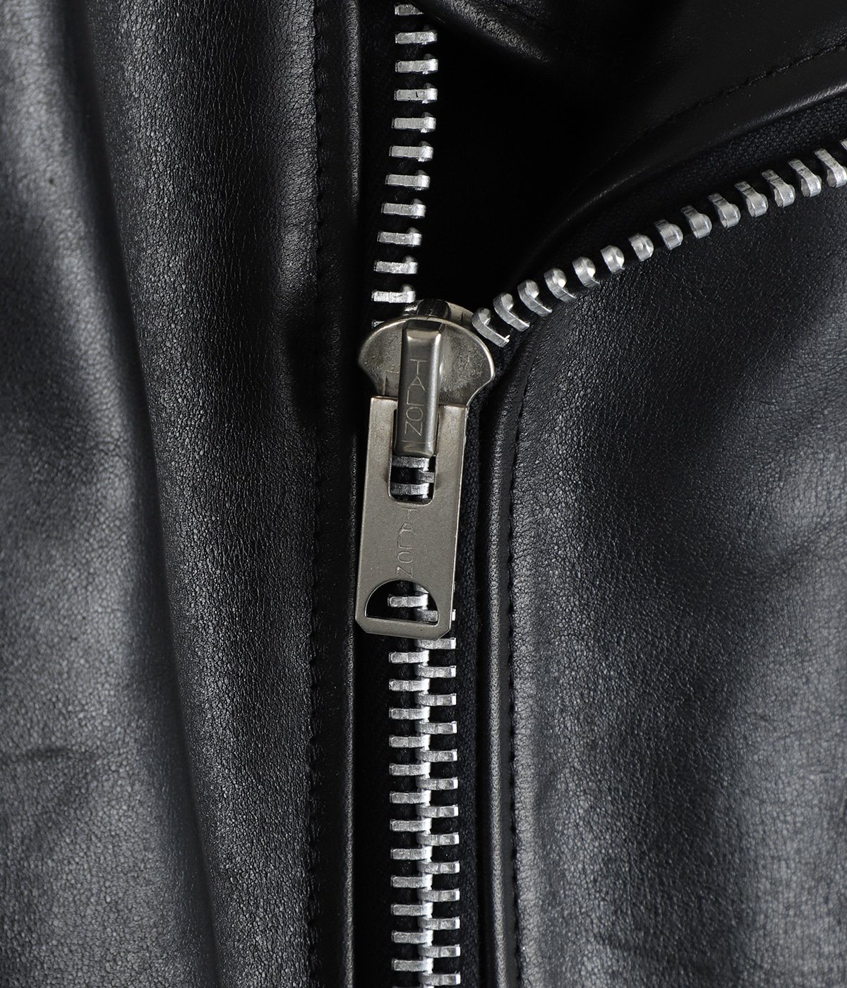Maison MIHARA YASUHIRO HORSE LEATHER DOUBLE ZIP JACKET VINTAGE MMY
