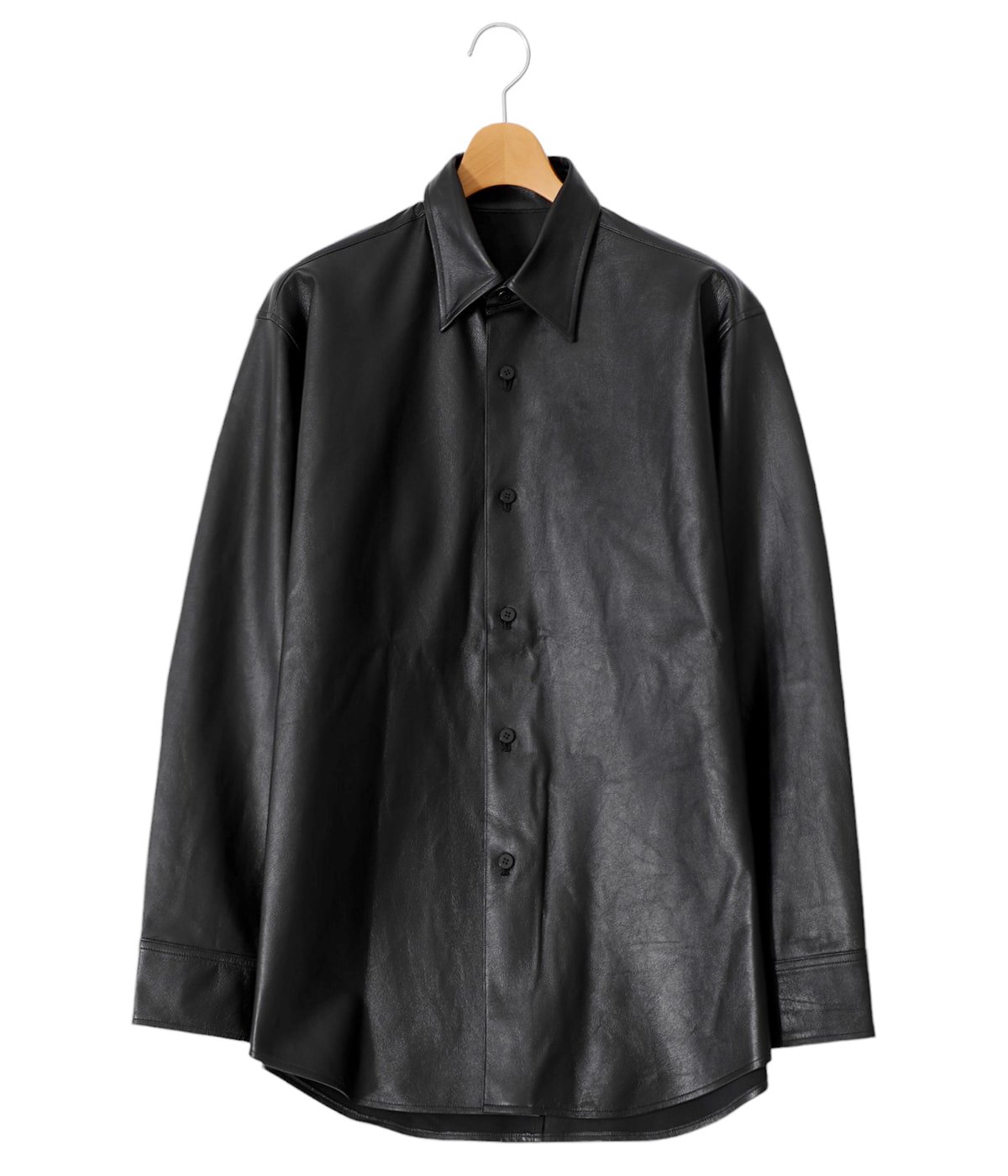 Lamb leather Shirt | Cale(カル) / アウター レザージャケット トップス 長袖シャツ (メンズ)の通販 - ARKnets  公式通販