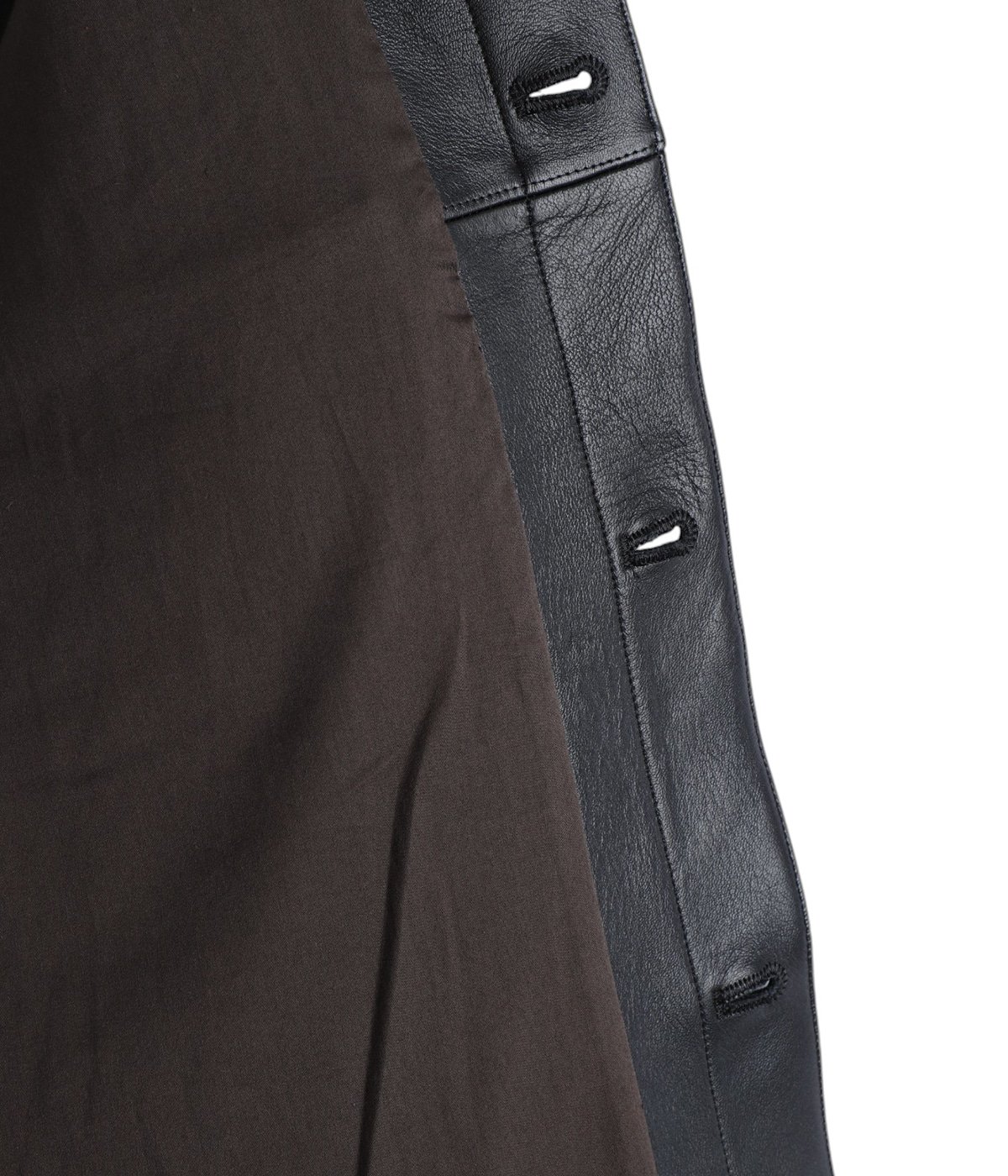 Lamb leather Blouson | Cale(カル) / アウター レザージャケット