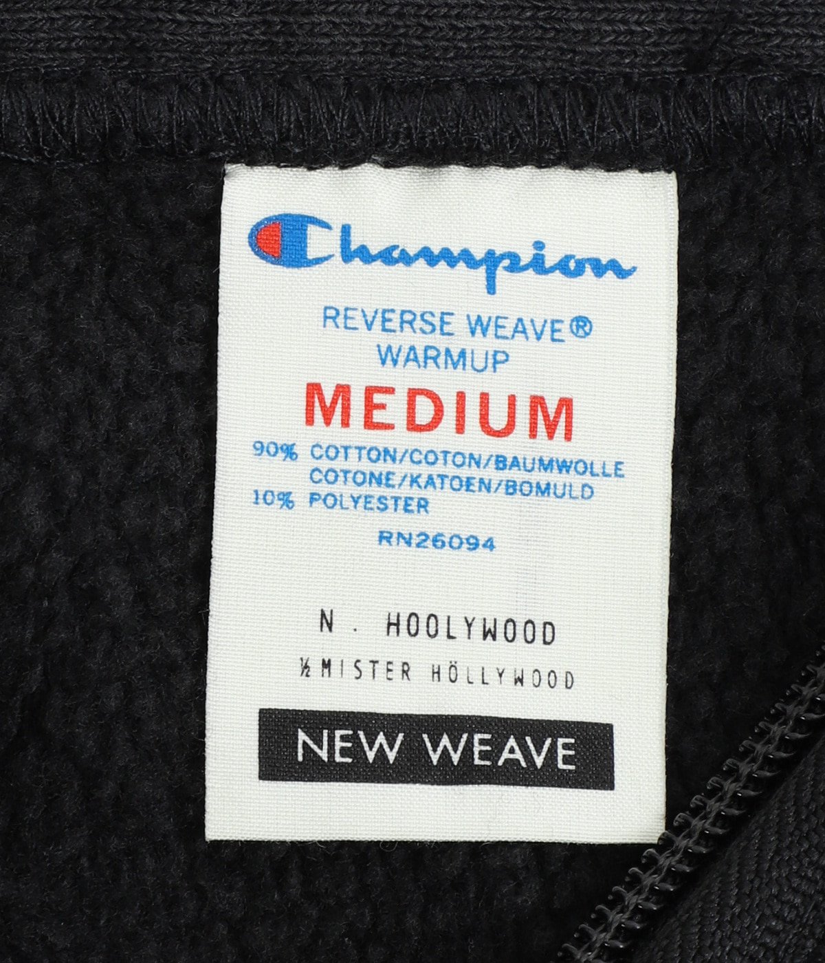 N.HOOLYWOOD × Champion HIGHNECK ZIP UP SWEATSHIRT -C8-C129- | N