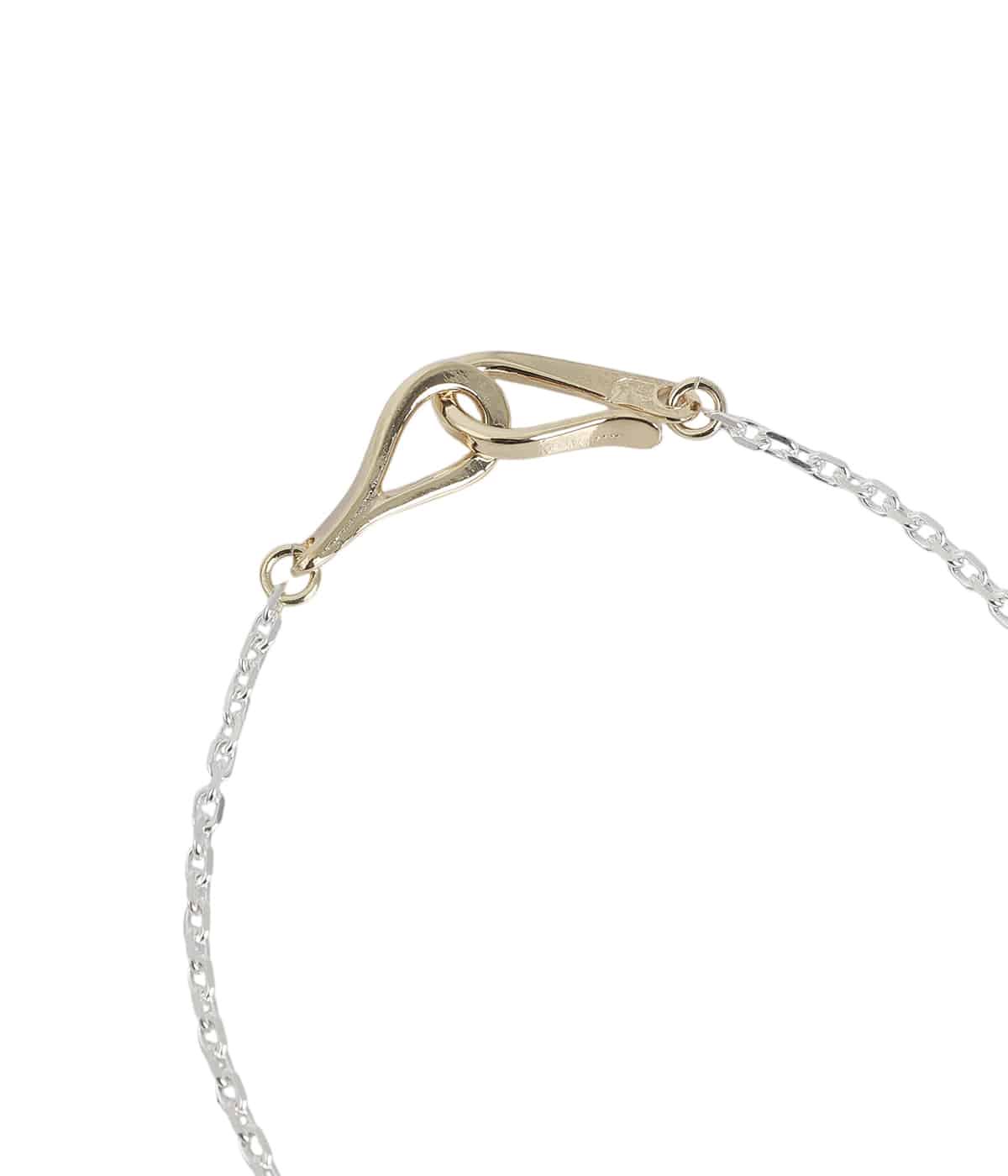 INFINITY HOOK CABLE CHAIN（18K GOLD ACCENT） | LARRY SMITH(ラリー