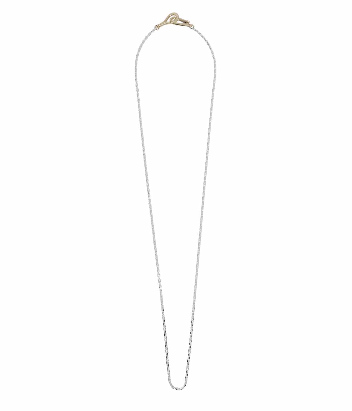 INFINITY HOOK CABLE CHAIN（18K GOLD ACCENT） | LARRY SMITH(ラリー