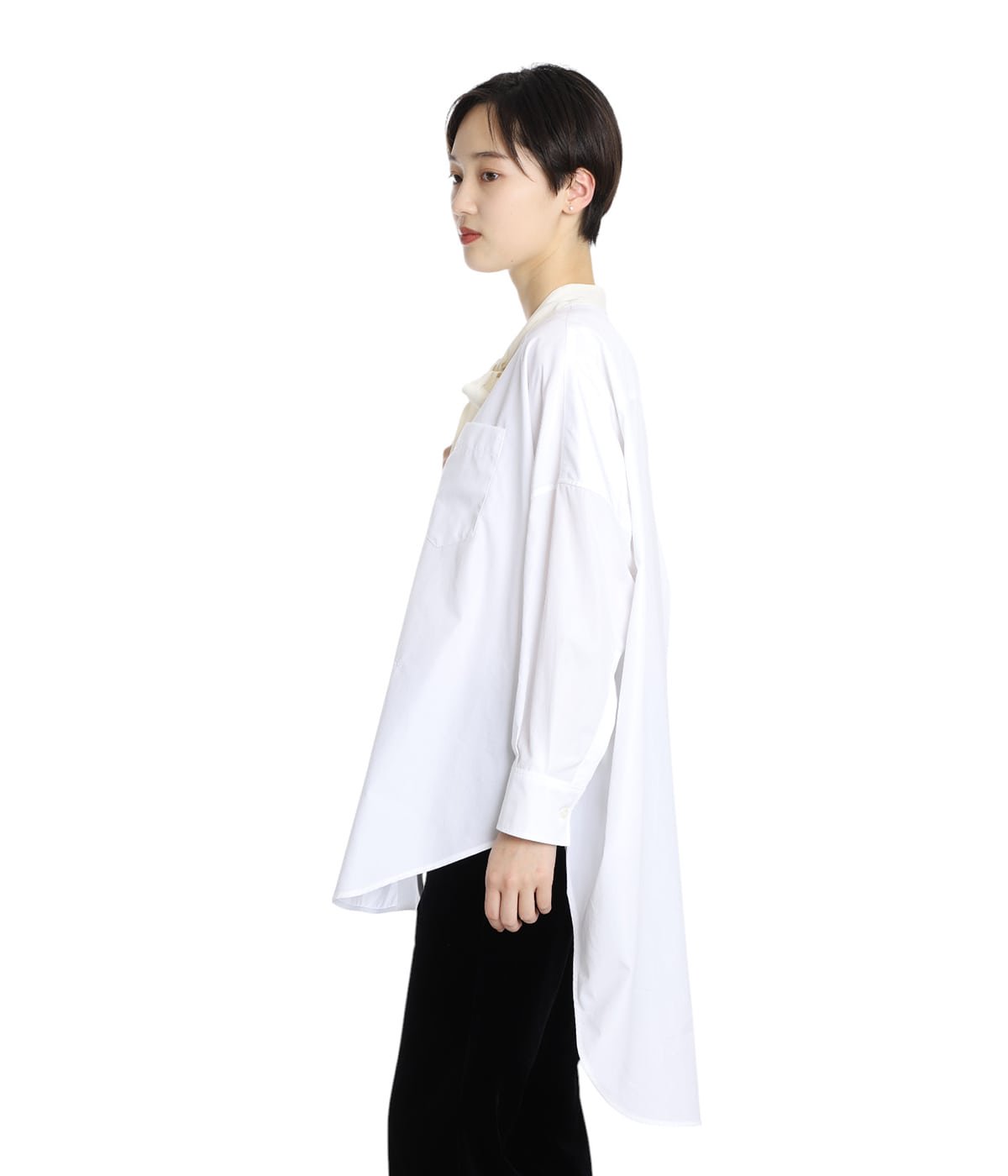 H823 新品未使用 S マルニ 長袖 シャツ ホワイト レディース MARNI - H823 新品未使用 S マルニ 長袖 シャツ ホワイト