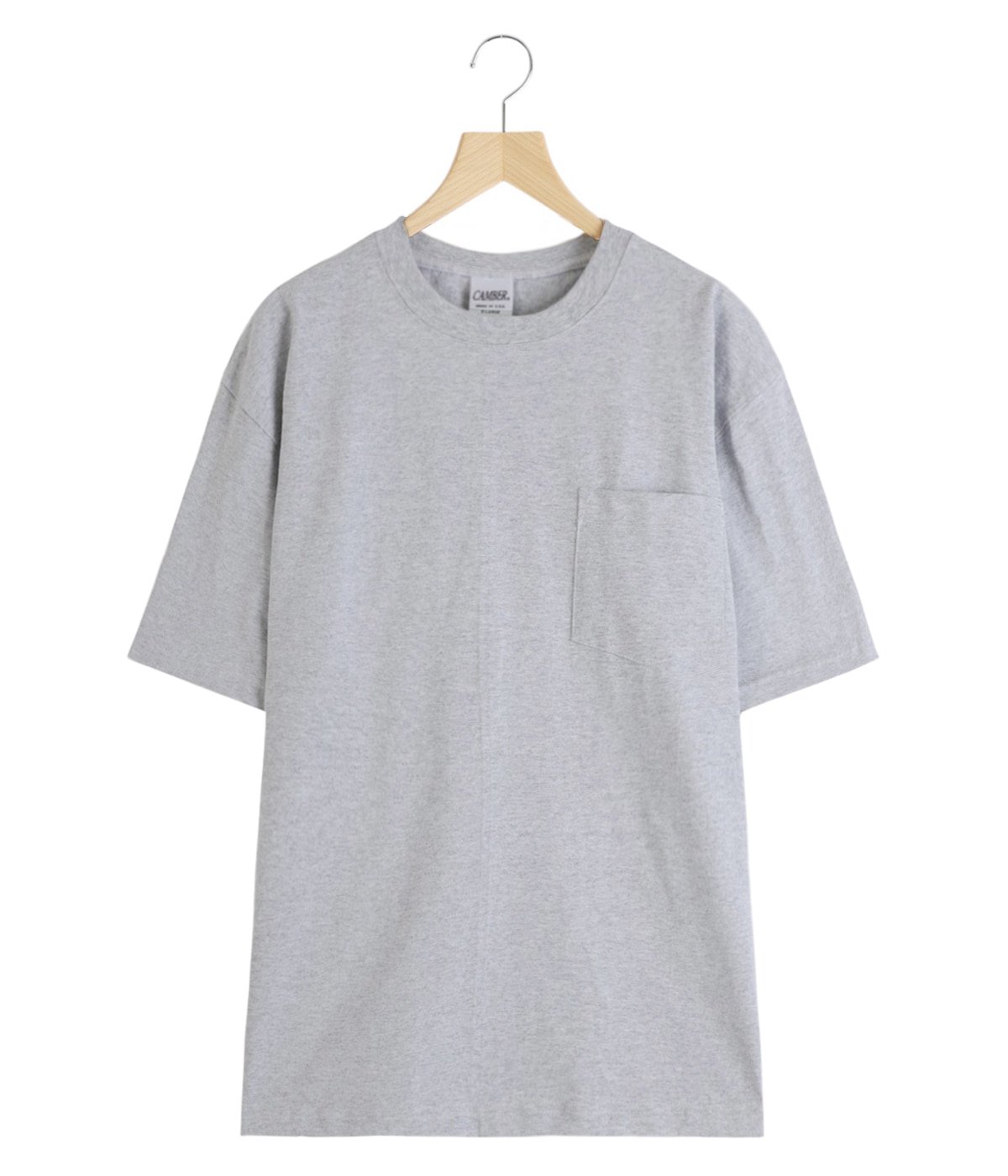 欲しいの T-SHIRT POCKET WEIGHT MAX 8oz (302) CAMBER(キャンバー | 鉄道模型