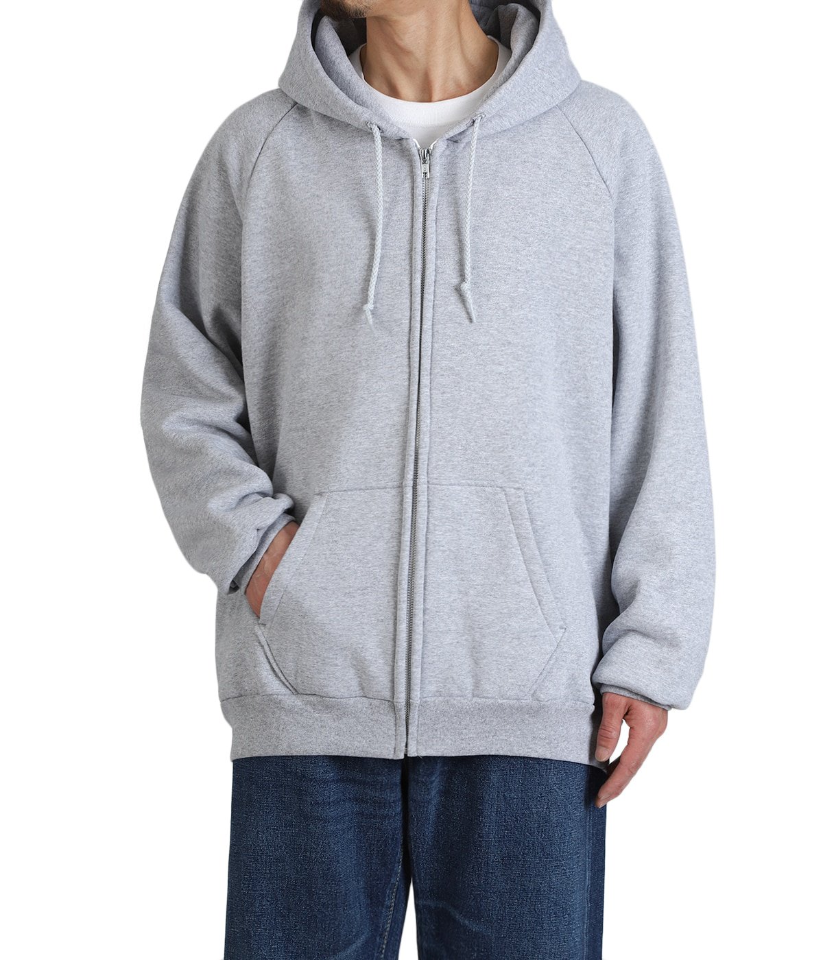 CAMBER 531 チルバスター ジップフーディー USA製 14oz グレー 14oz Chill Buster ZIPPER HOODED (531) | CAMBER(キャンバー