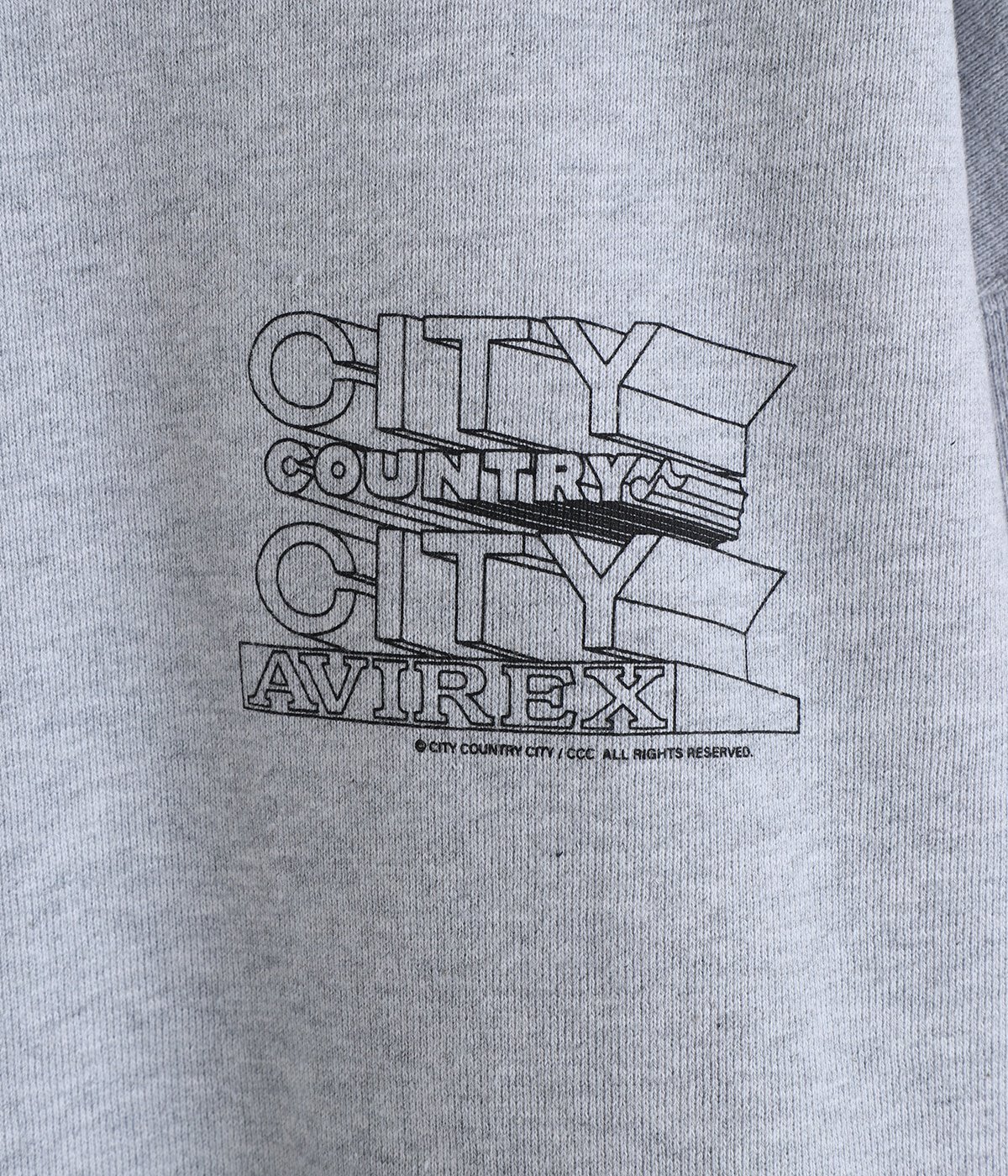CITY COUNTRY CITY x AVIREX_SWEAT SHIRT | CITY COUNTRY CITY