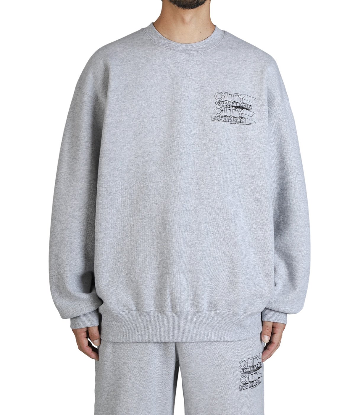 CITY COUNTRY CITY x AVIREX_SWEAT SHIRT | CITY COUNTRY CITY